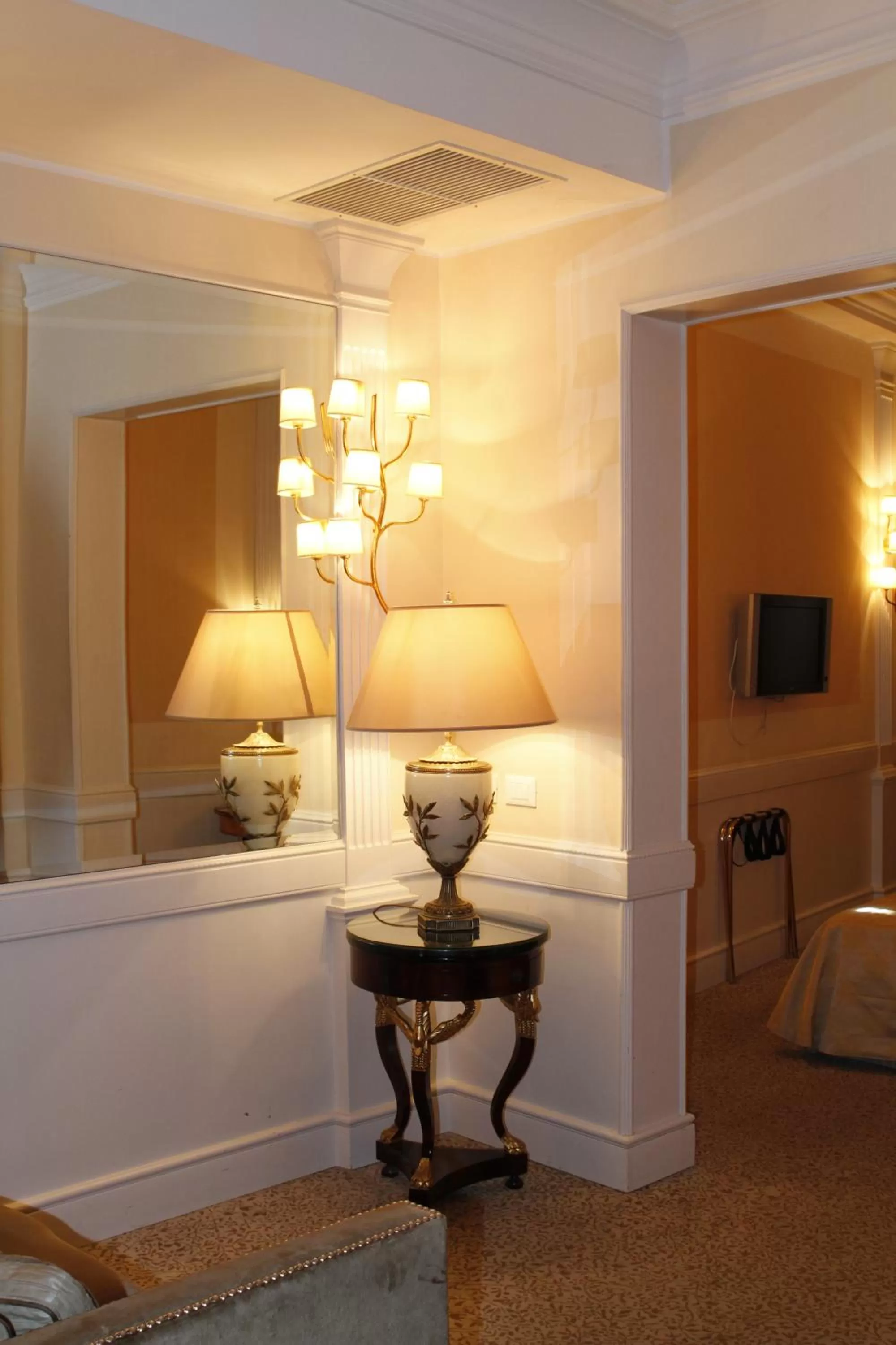 Decorative detail, Bed in Boutique Hotel Trevi