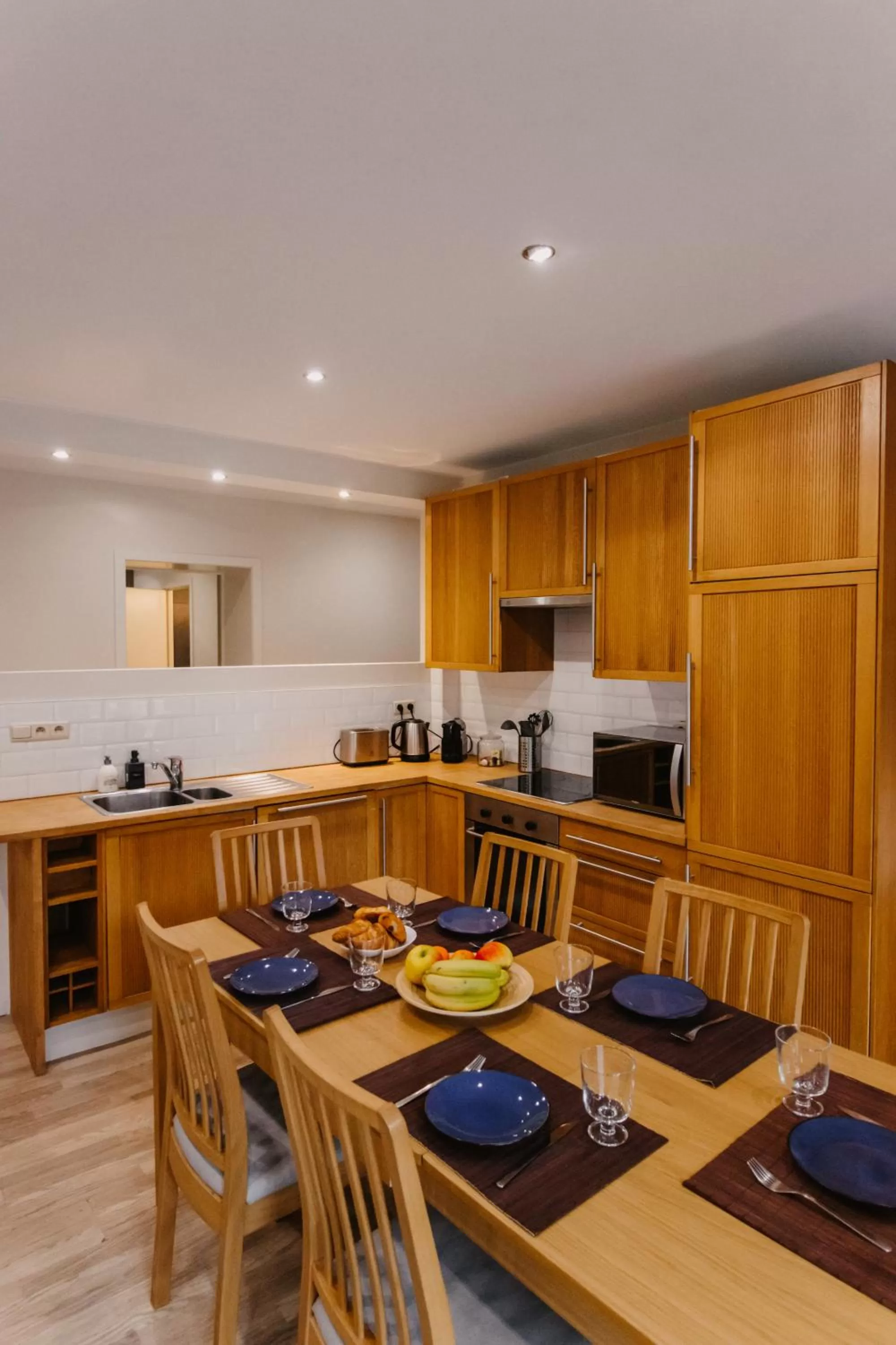 Dining area in Central and Cozy in Brussels