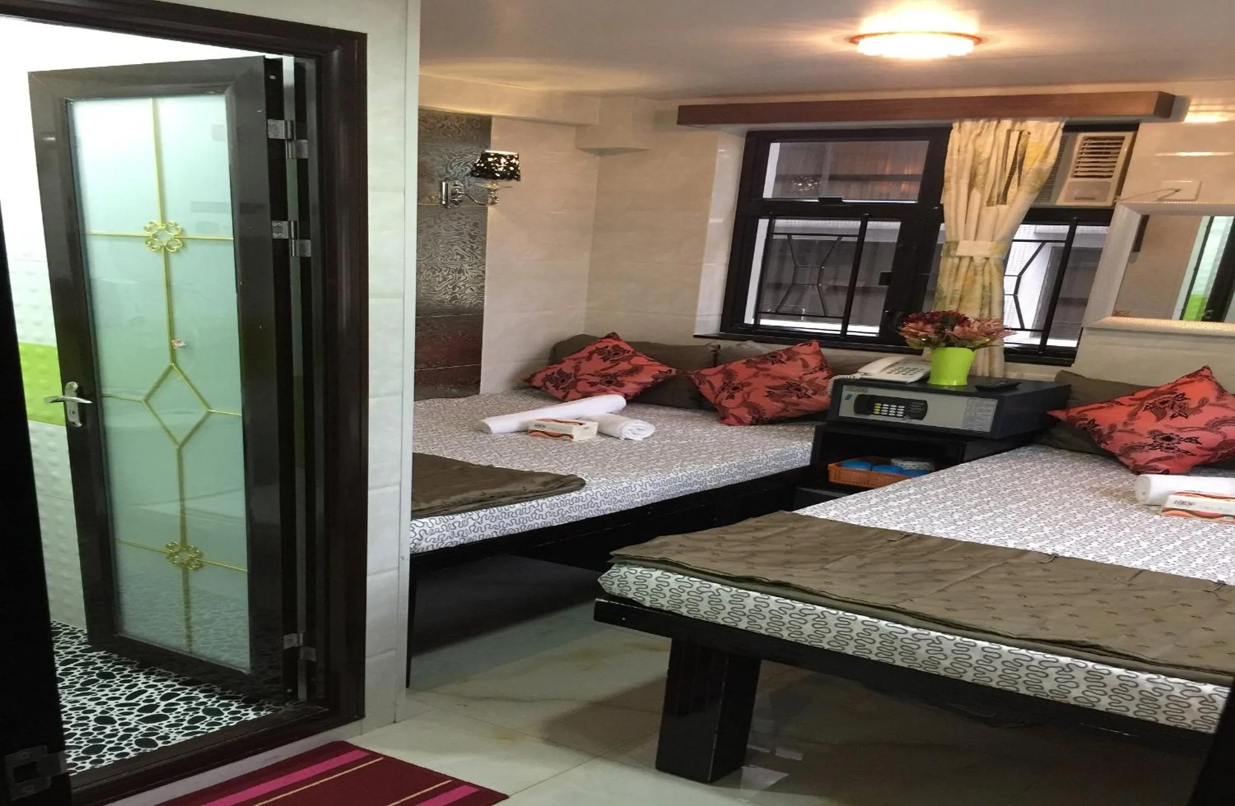 Decorative detail, Bed in Hostel Venus