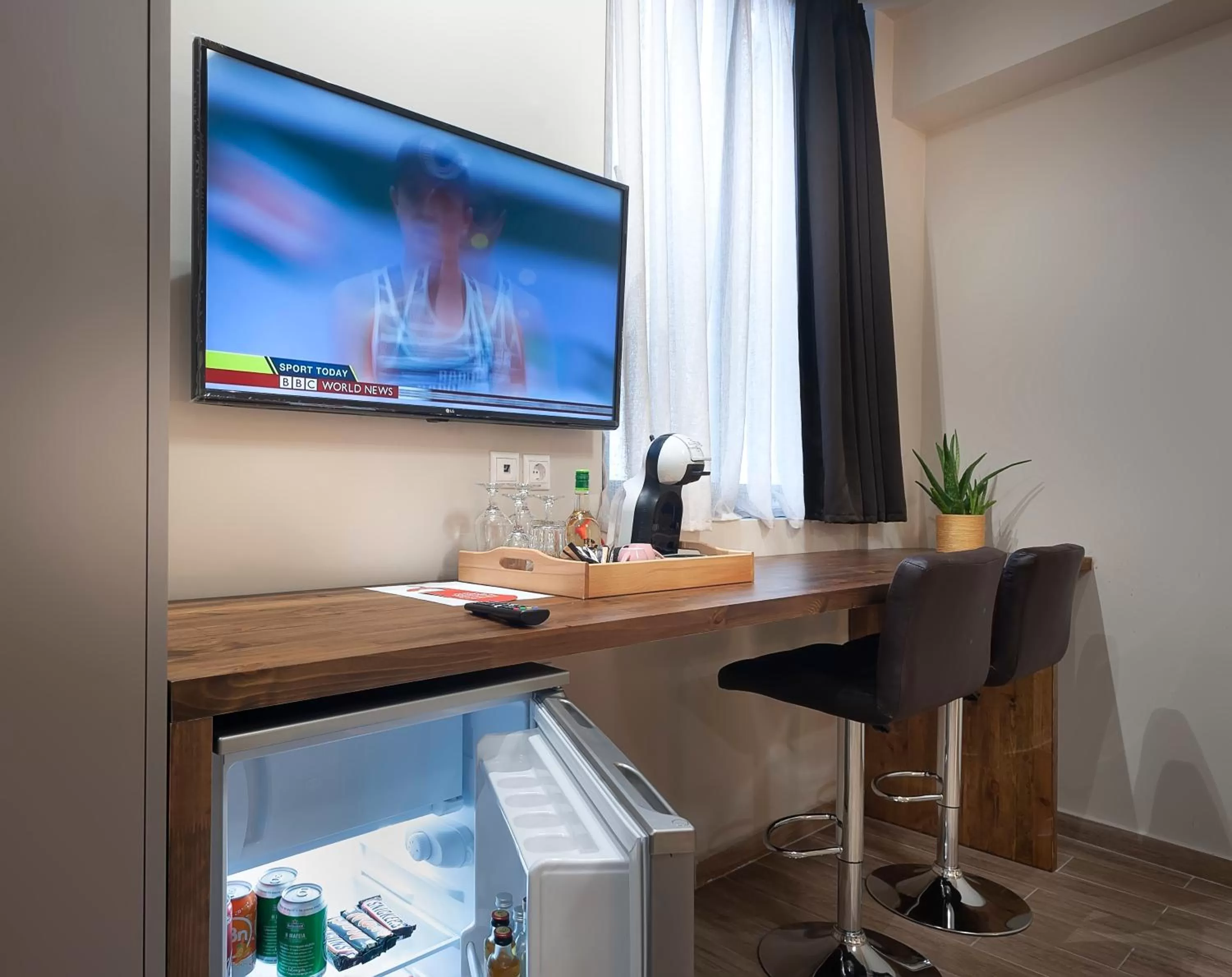 TV and multimedia in Pallada Athens boutique rooms & apartments