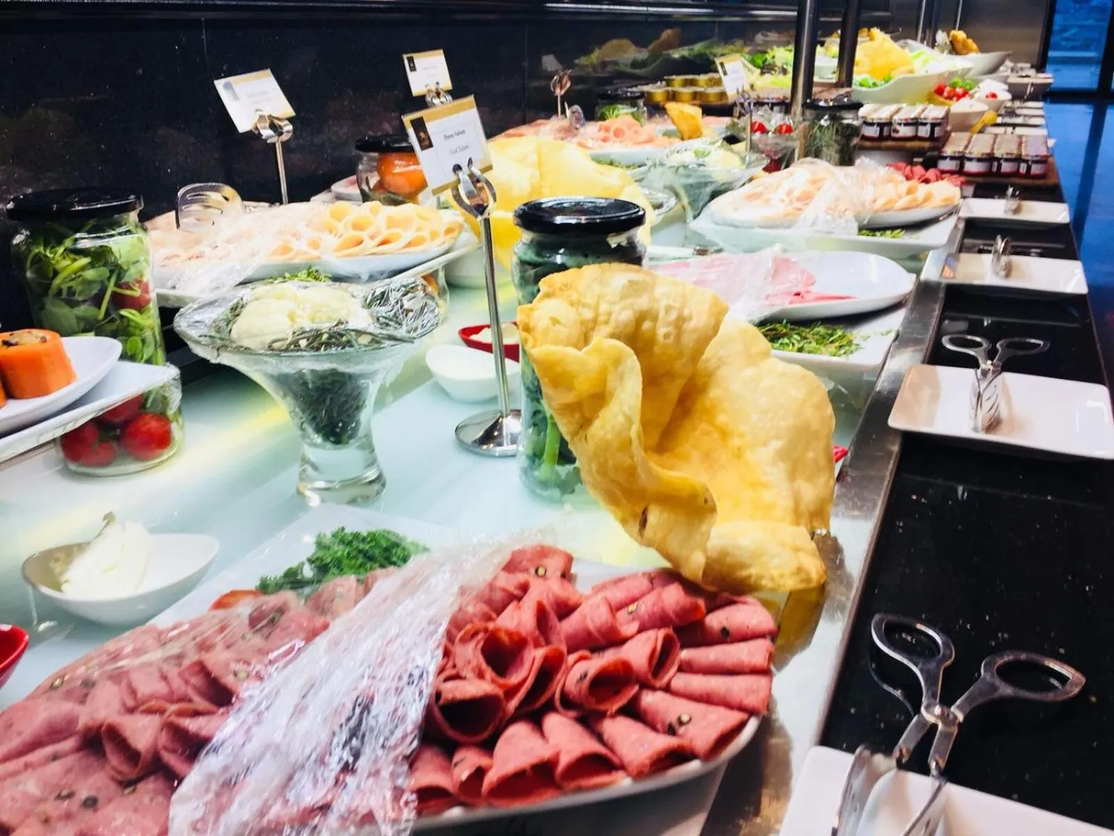 Buffet breakfast in Latanya Hotel Ankara