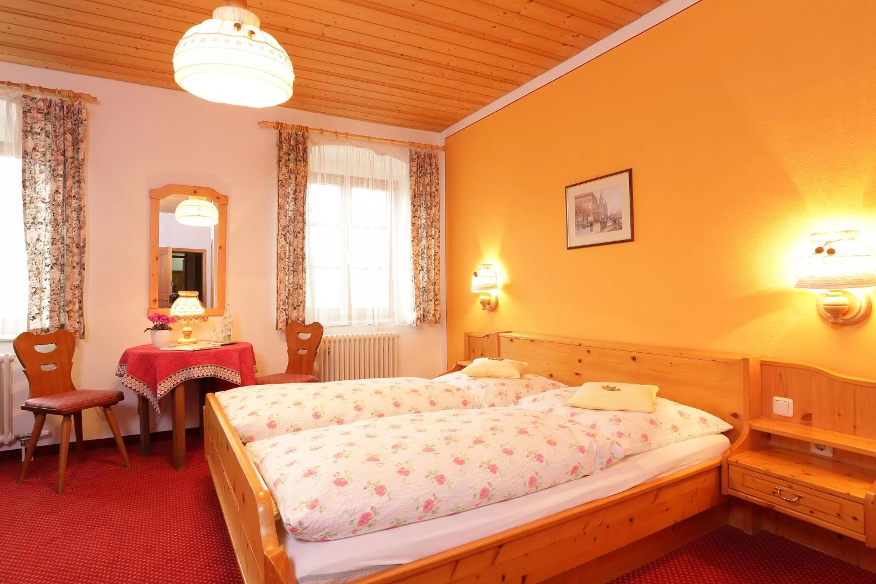 Photo of the whole room, Bed in Gasthaus zur Moosmühle