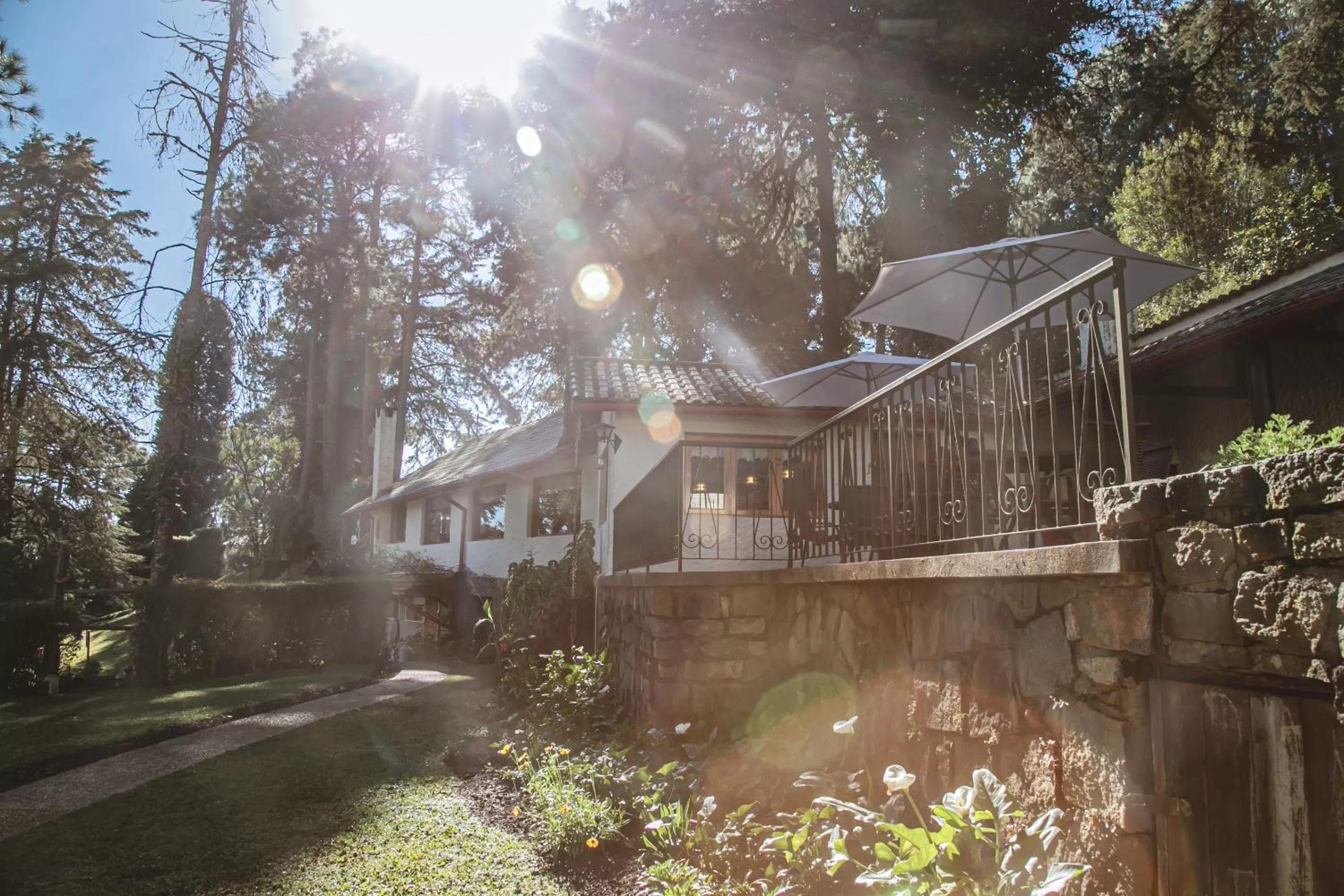 Solarium in Pousada Aguia da Montanha