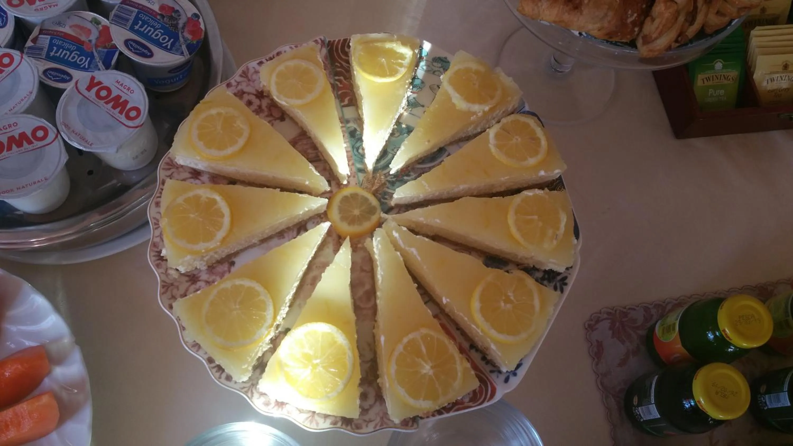 Buffet breakfast in Hotel Villa Lauri