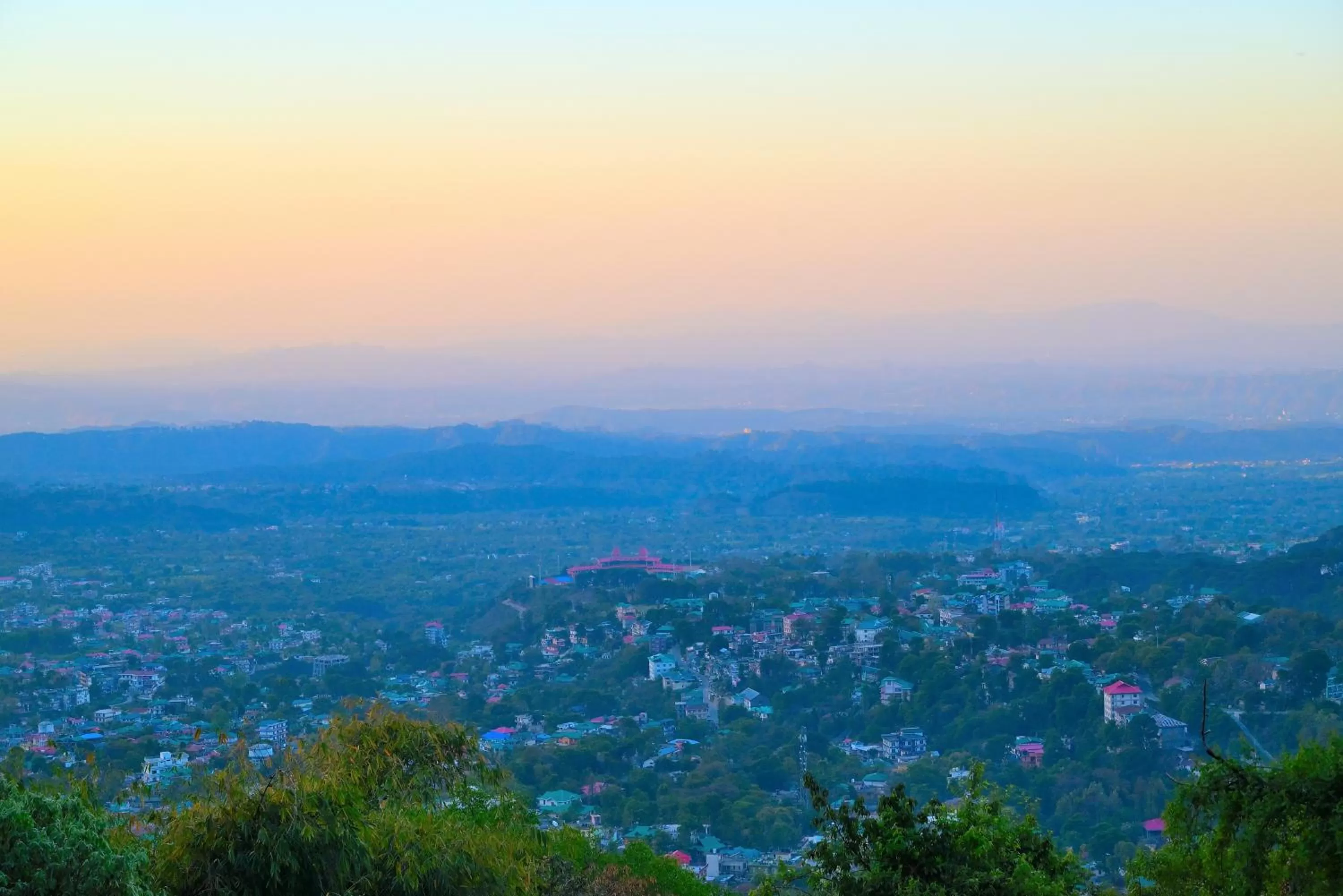 City view in Hotel Bliss Valley - Hotel in Dharamshala