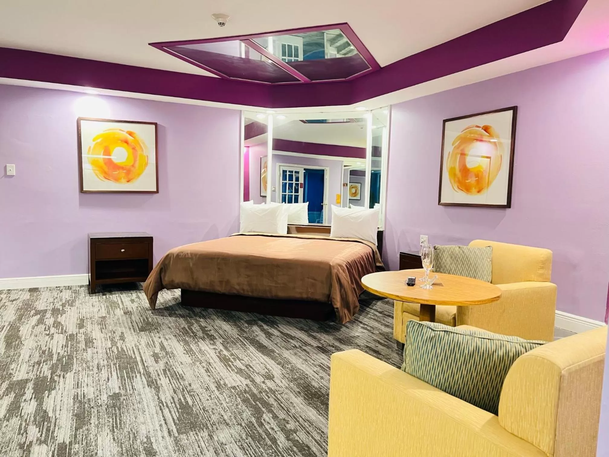 Bed in Inn of the Dove - Romantic Luxury Suites with Jacuzzi & Seasonal Fireplace at Harrisburg-Hershey-Philadelphia, PA