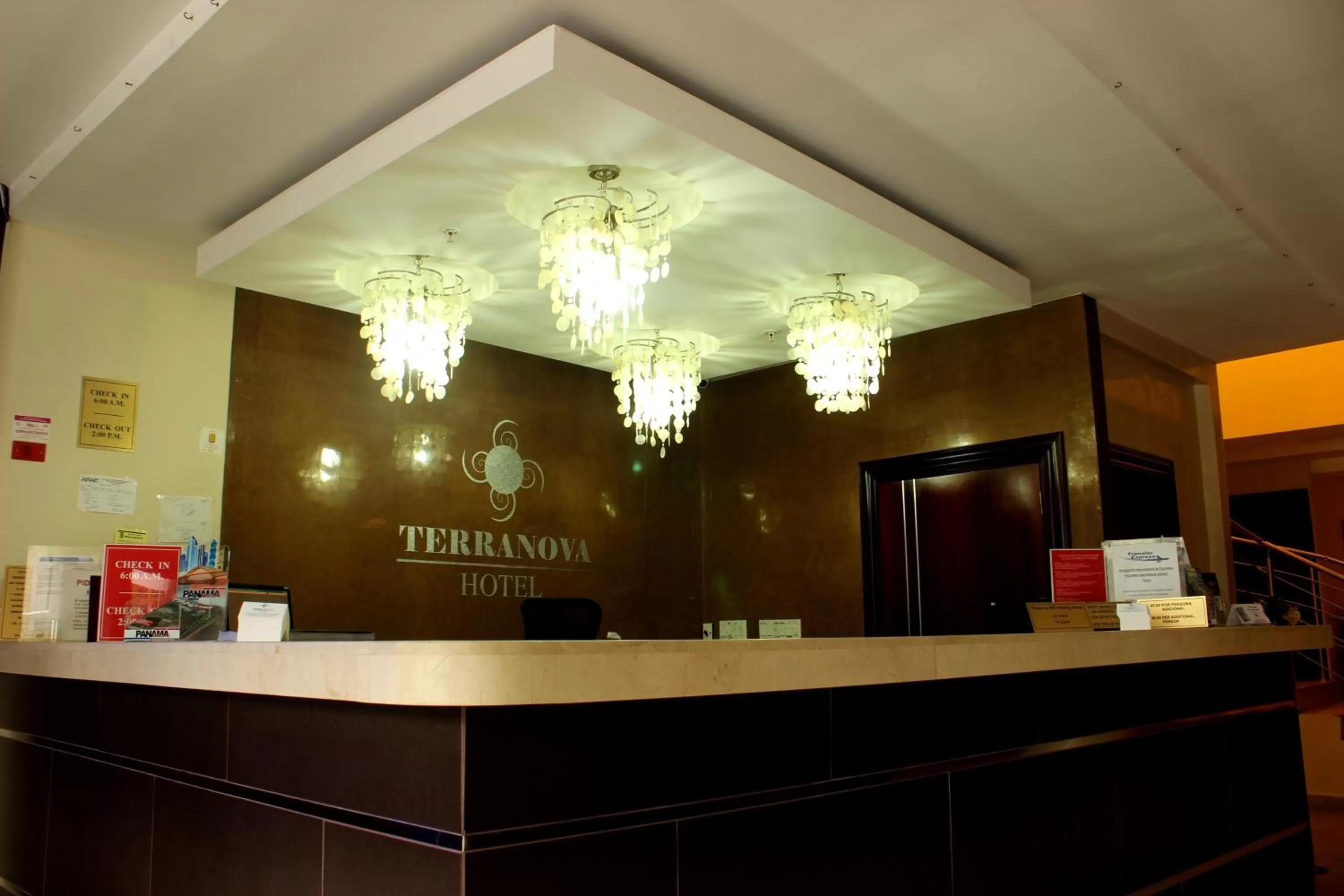 Lobby or reception in Hotel Terranova