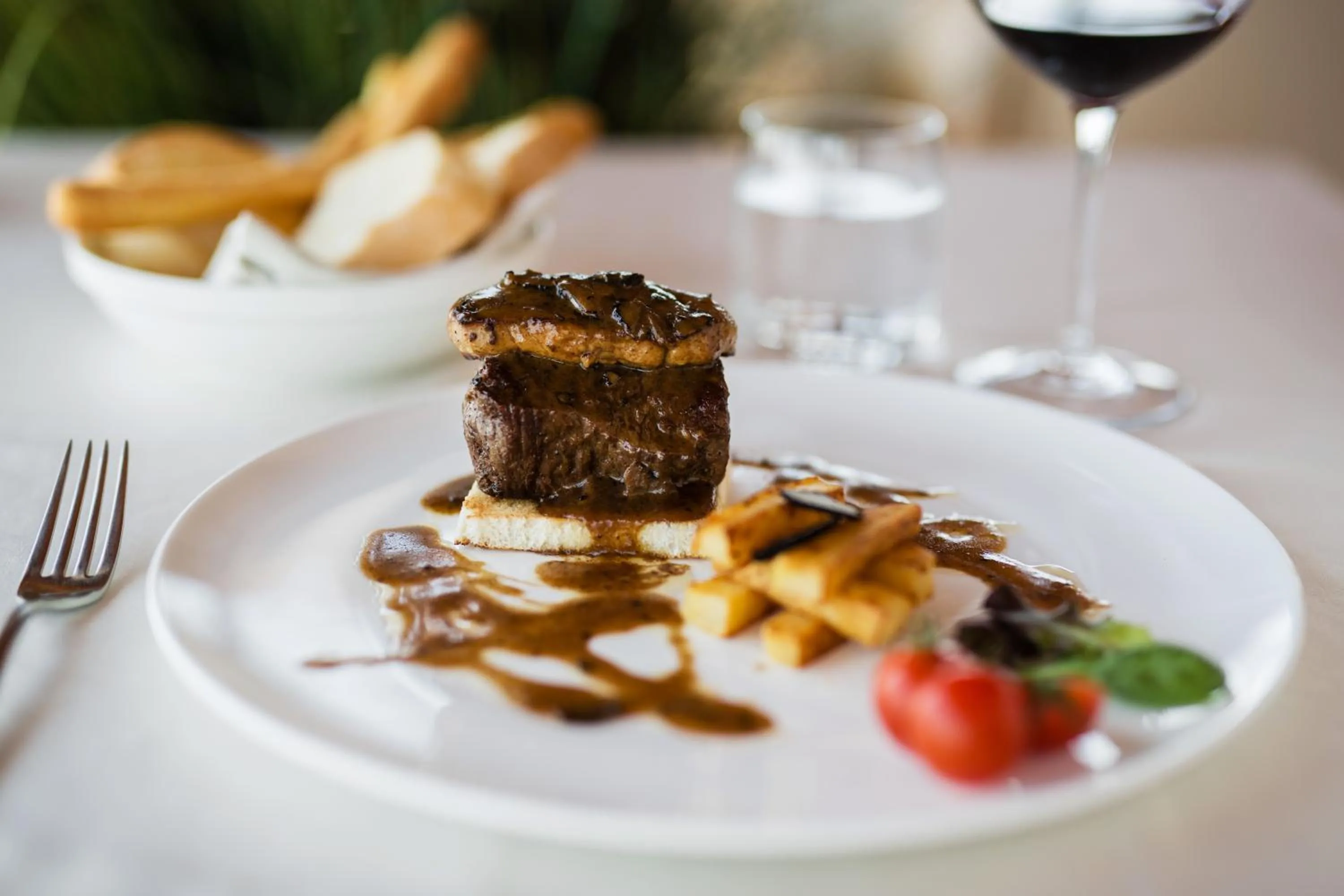 Food close-up in Laguna Palace Hotel Grado