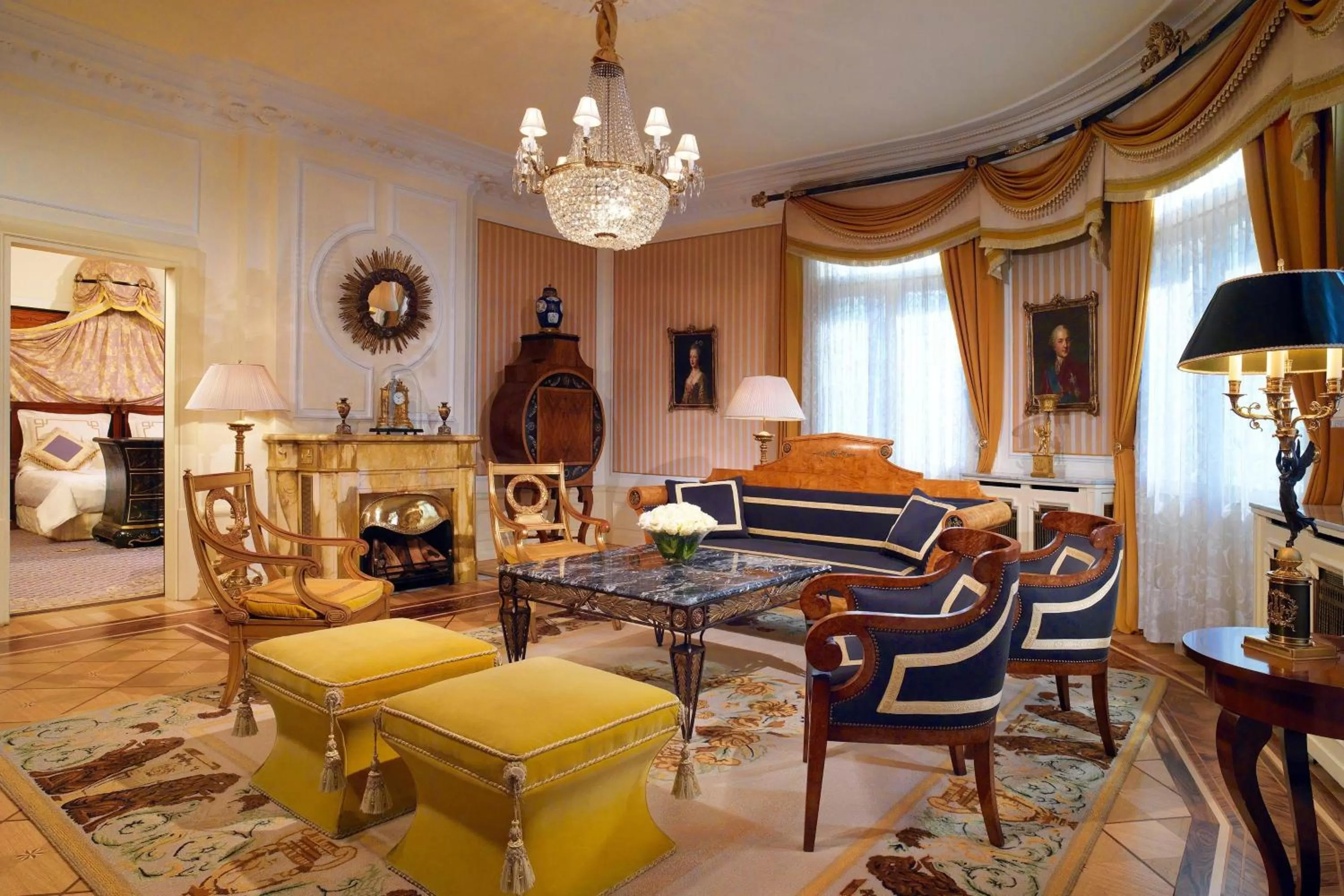 Living room in Hotel Bristol, a Luxury Collection Hotel, Vienna