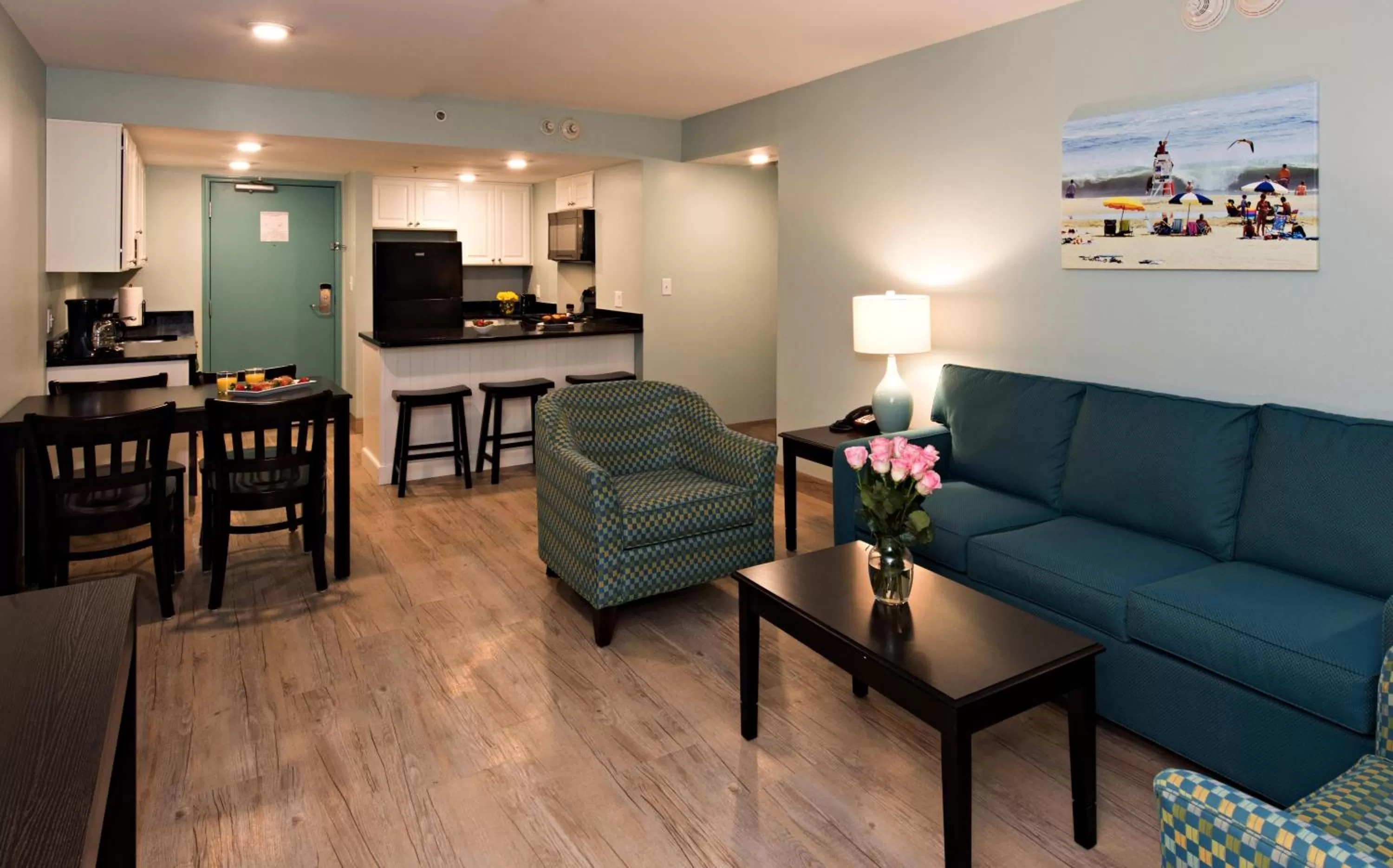 Living room in Park Place Hotel