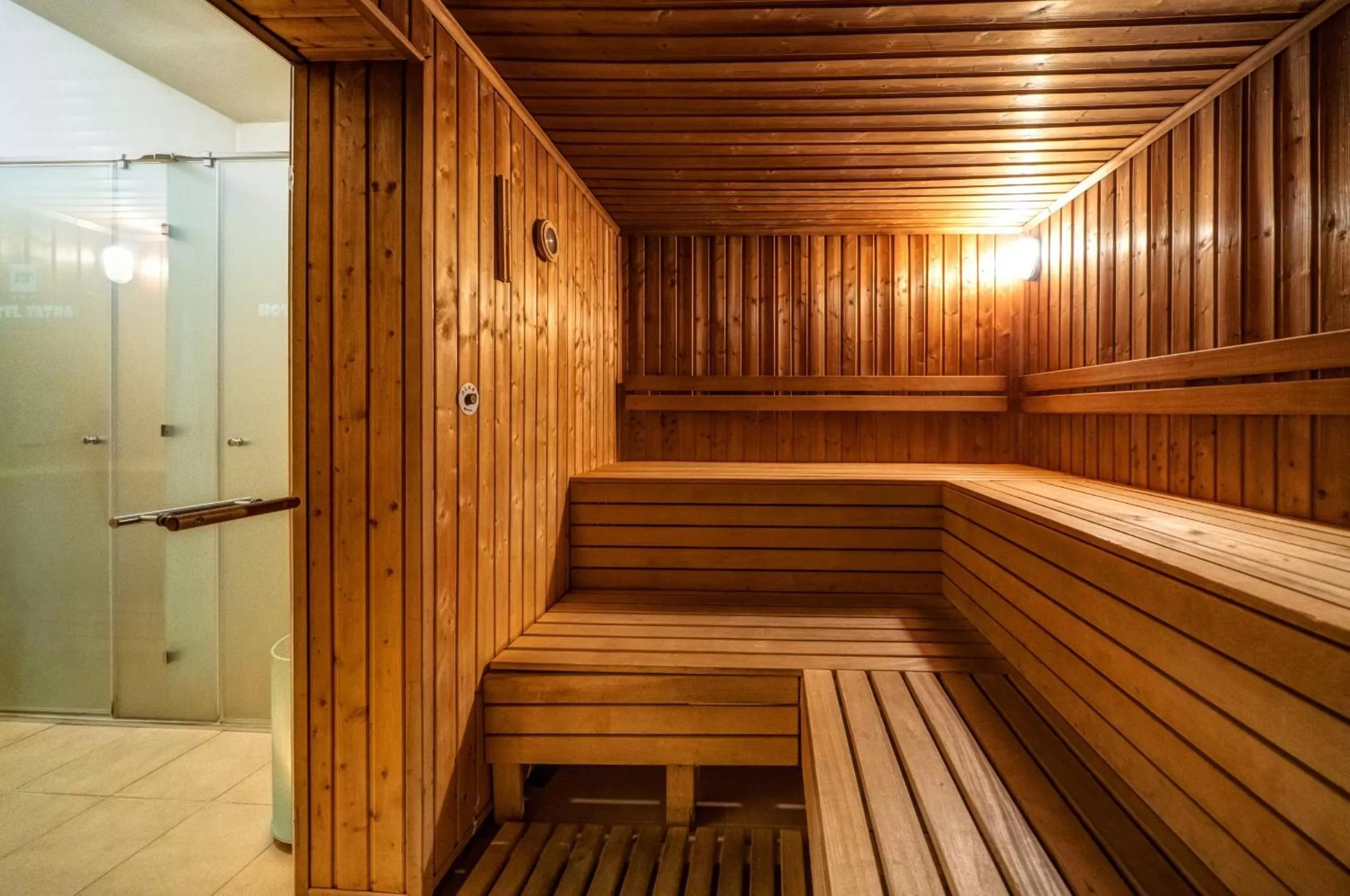 Sauna in Hotel Tatra