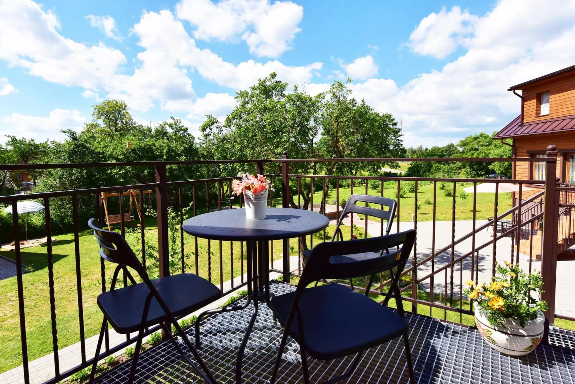 Garden in "Trakaitis" nameliai