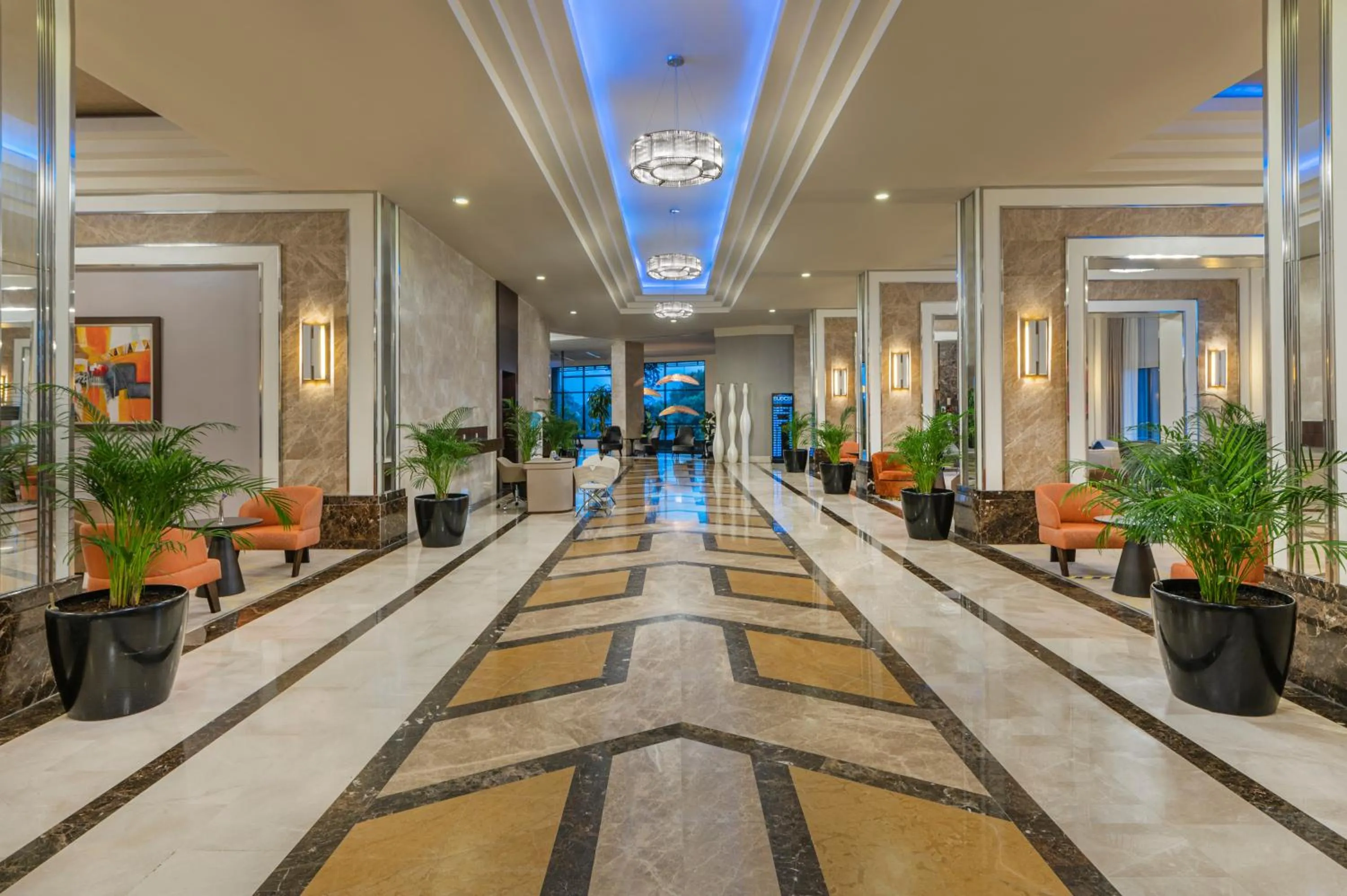 Lobby or reception in Susesi Luxury Resort