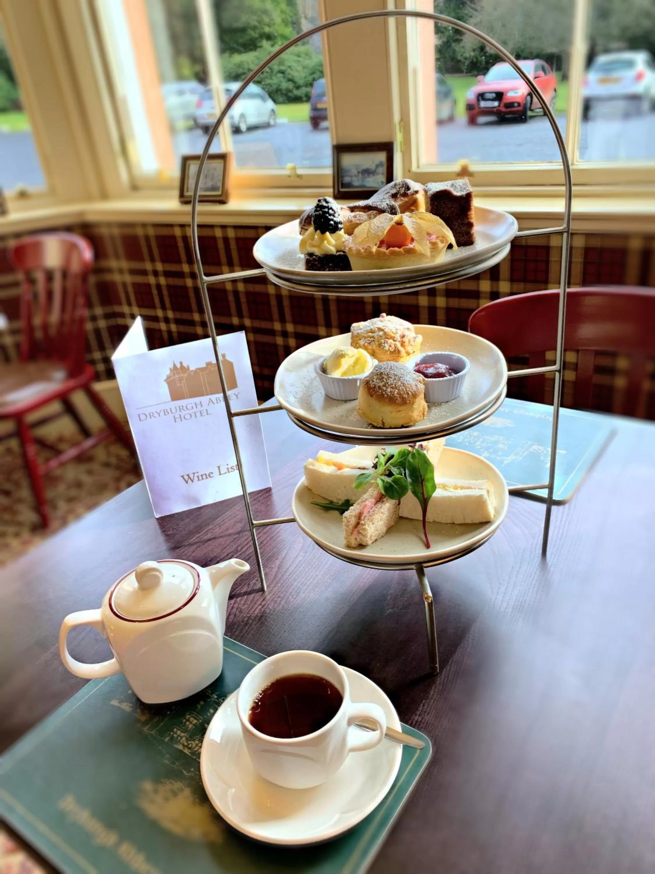 Food close-up in Dryburgh Abbey Hotel