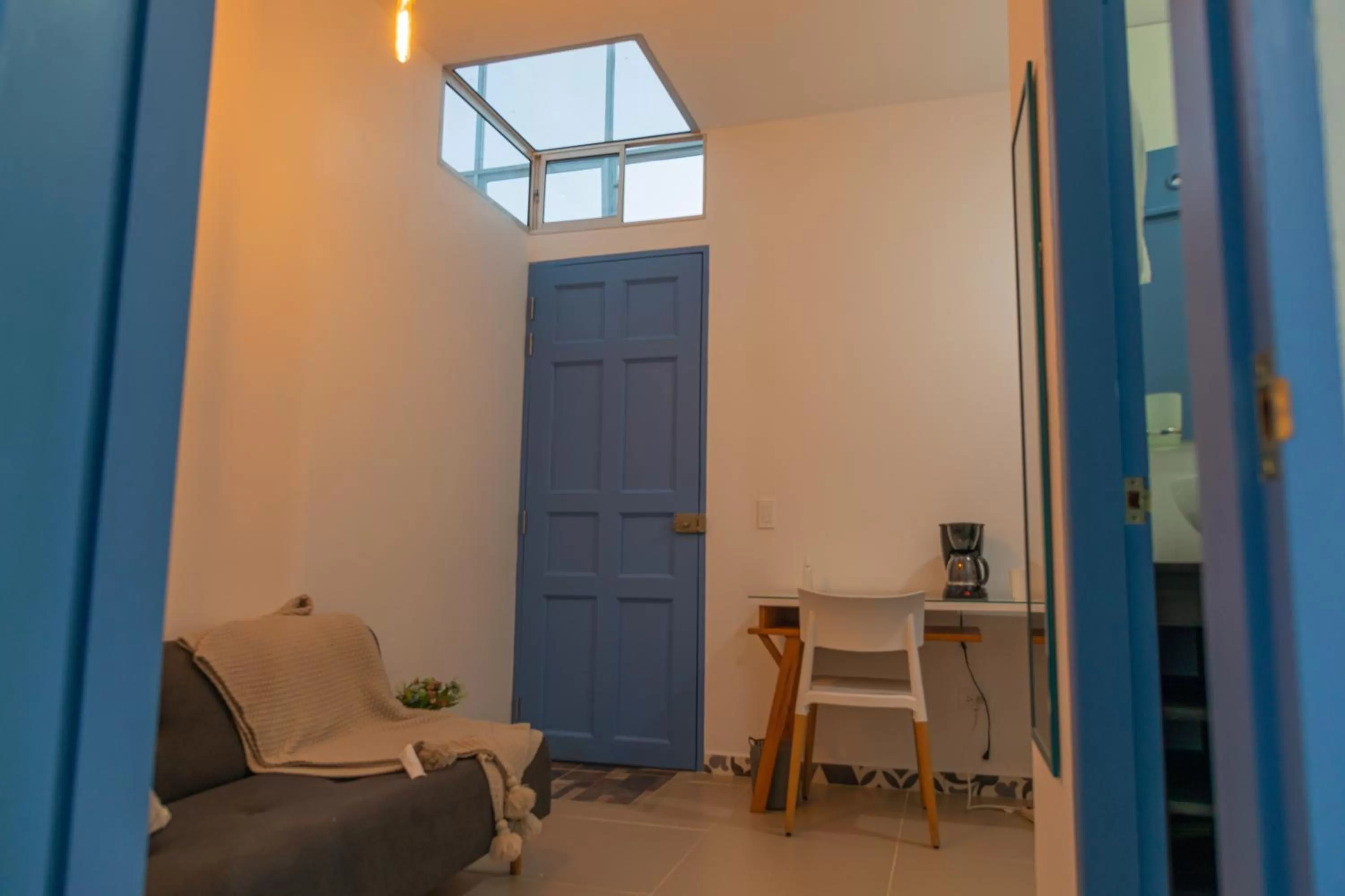 Living room in Hotel Azulado Jericó