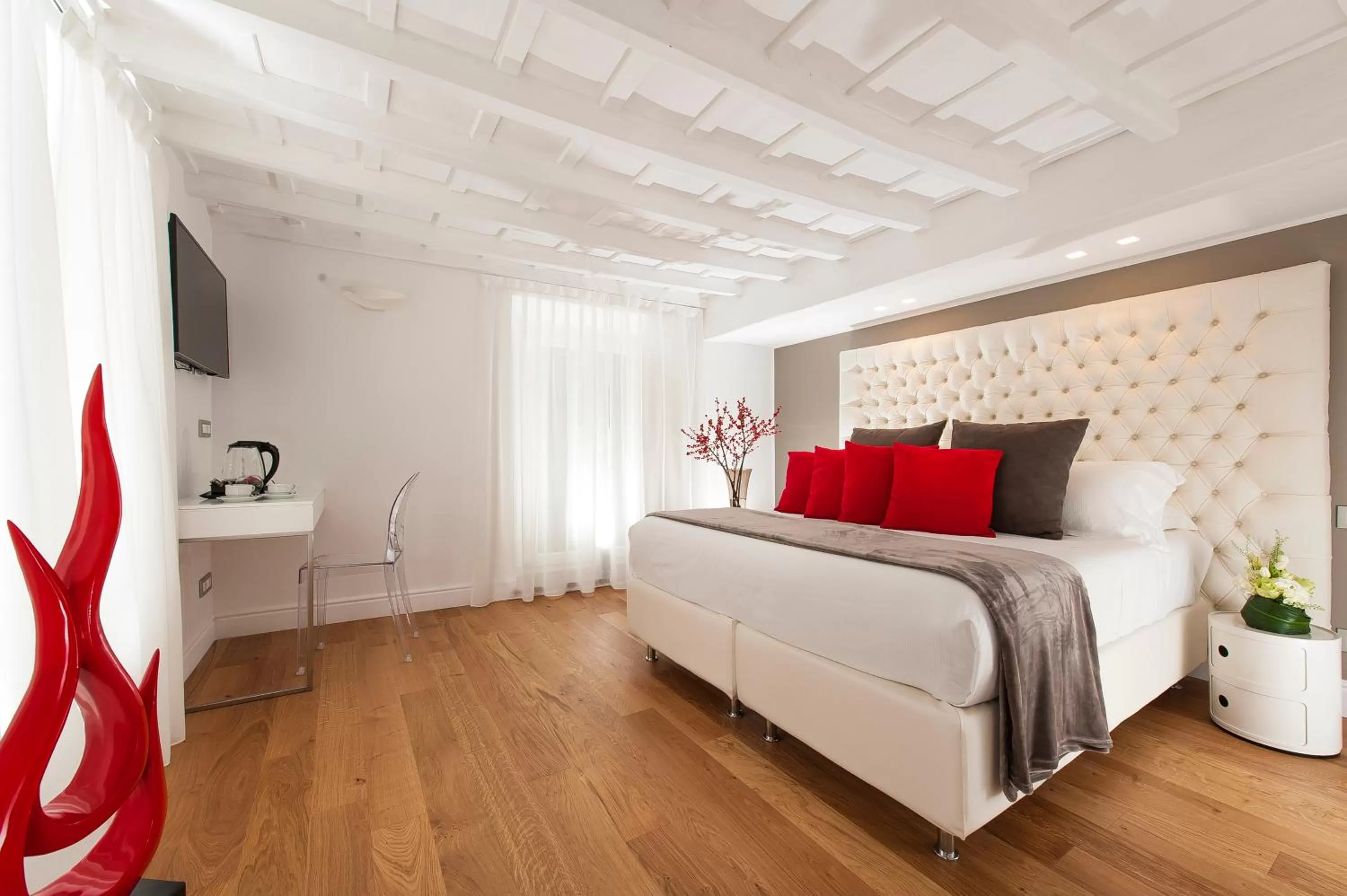 Bedroom, Bed in Hotel Navona