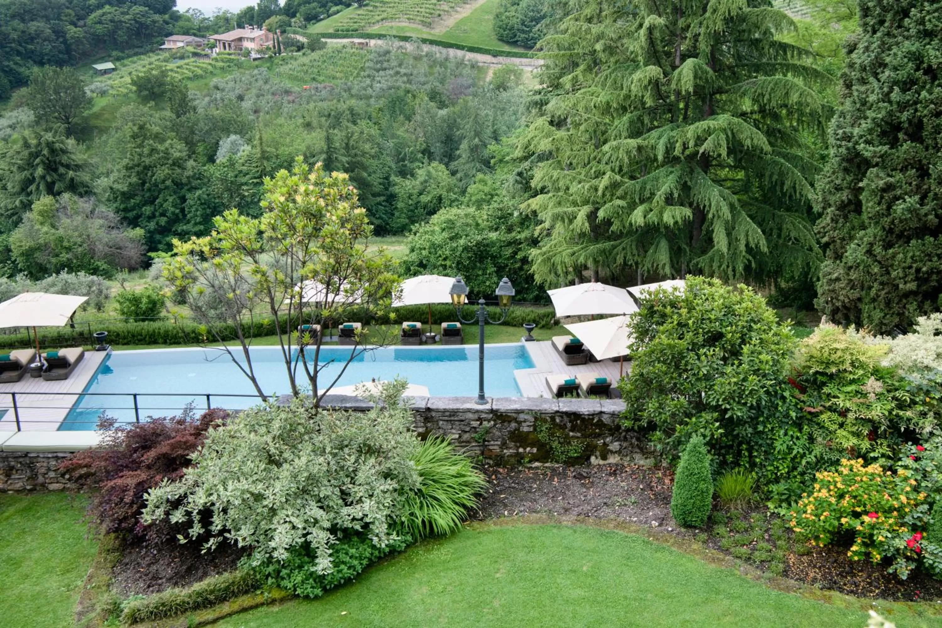 Natural landscape in Hotel Villa Cipriani