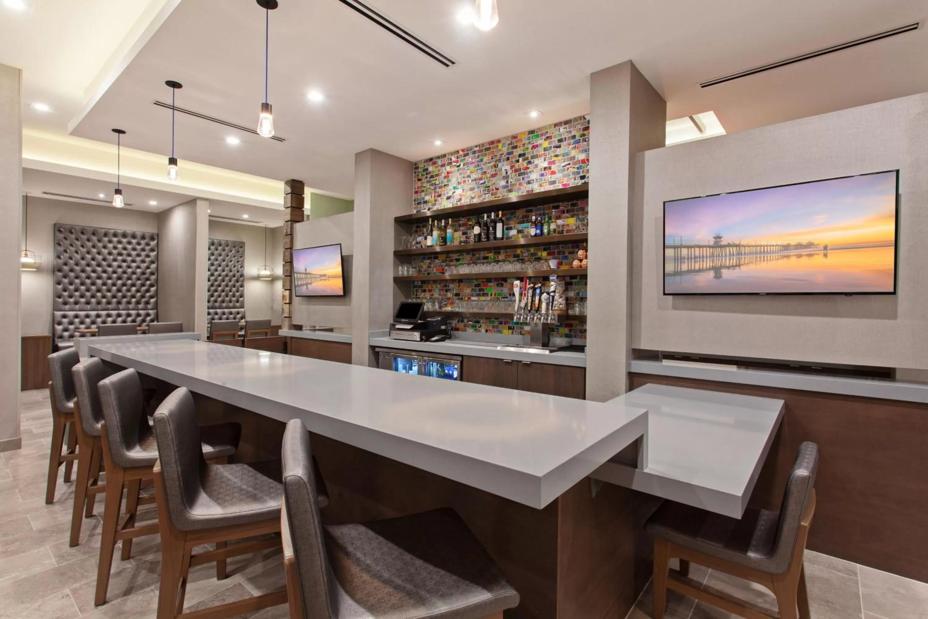 Lobby or reception in SpringHill Suites by Marriott Huntington Beach Orange County