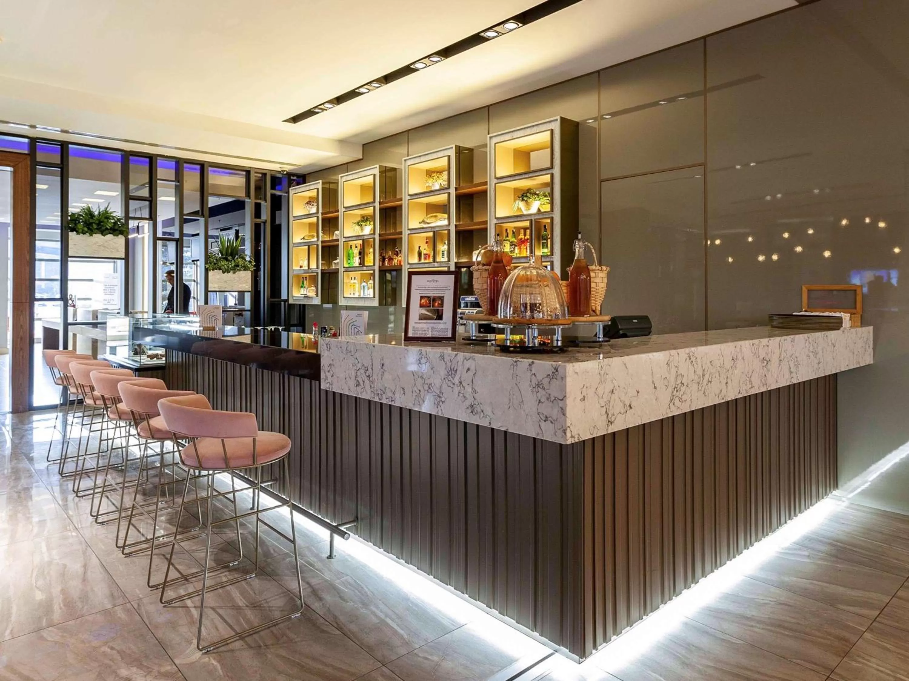 Lounge or bar in Novotel Trabzon