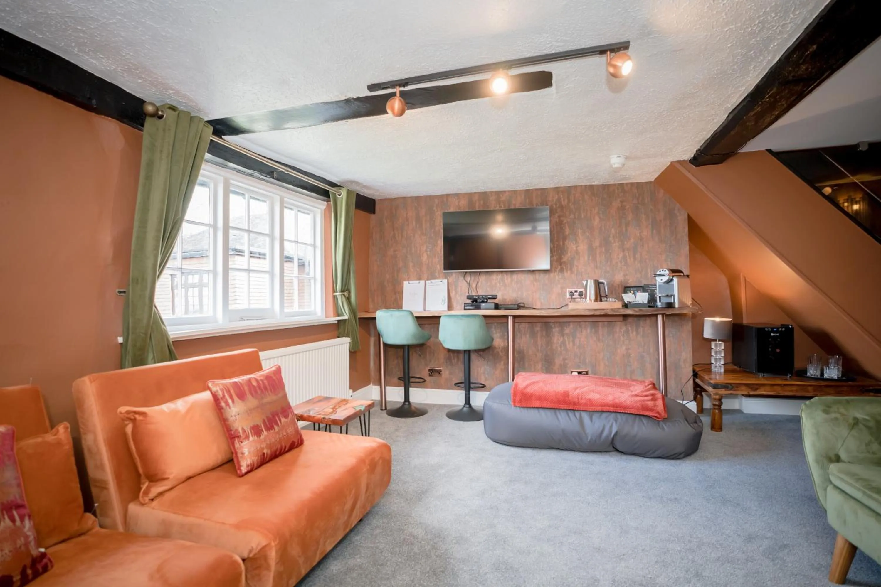 Seating area in Tottington Manor Hotel