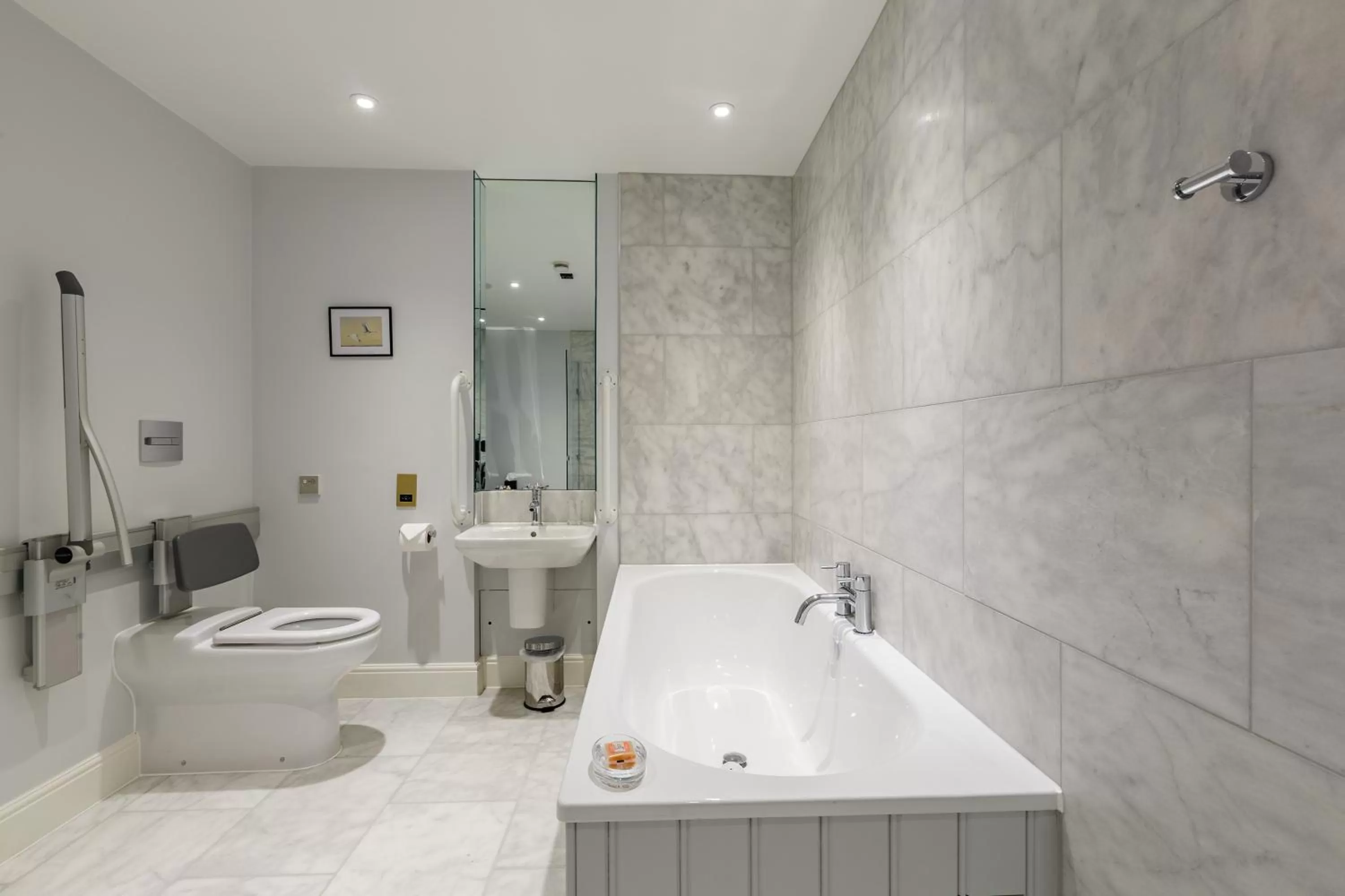 Bathroom in The Assembly House in central Norwich