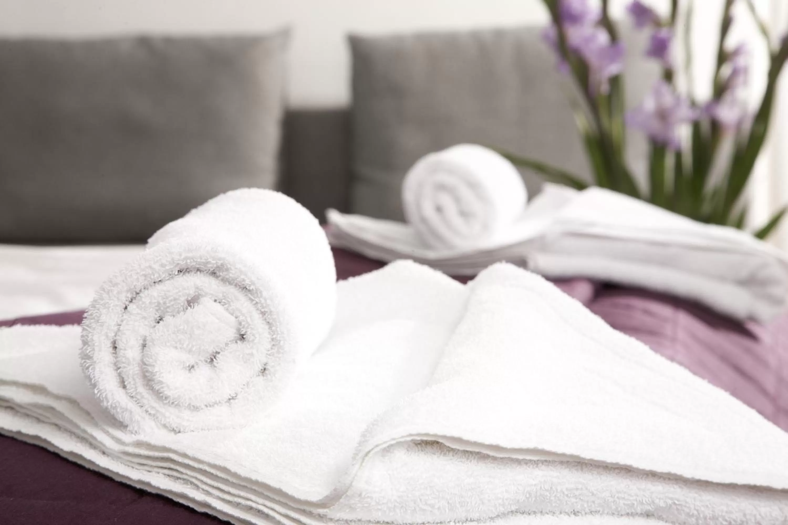 Decorative detail, Bed in Karlito Apartmenthaus