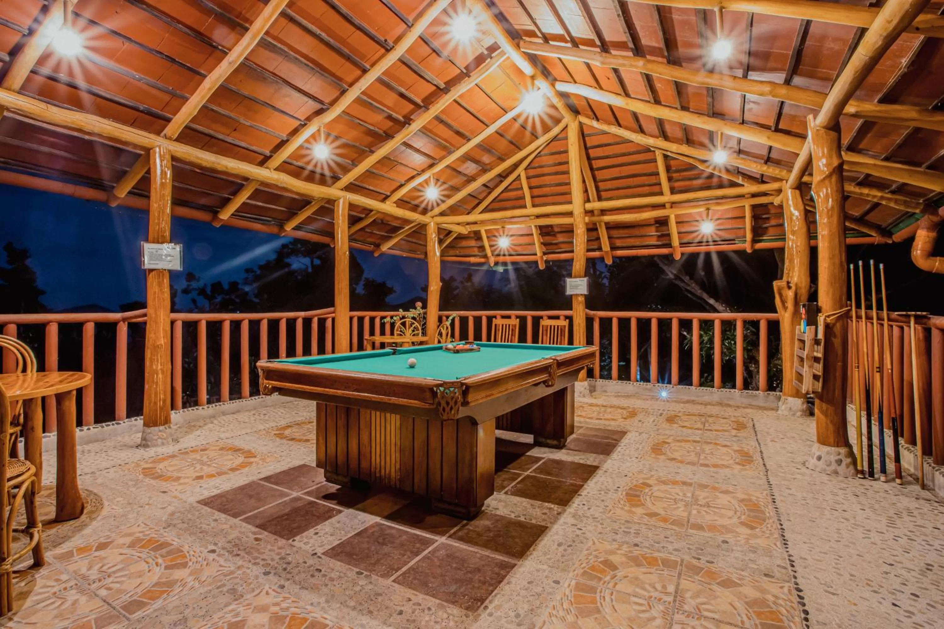 Billiard in Atremaru Jungle Retreat