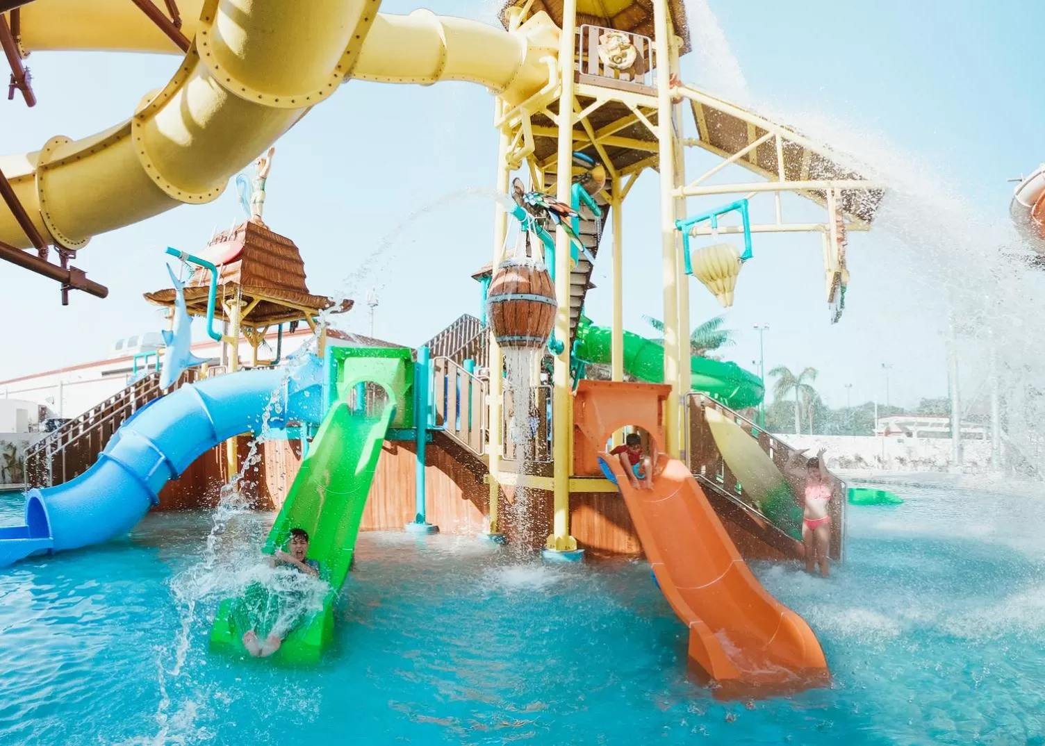 Aqua park in Hard Rock Hotel Riviera Maya - All Inclusive