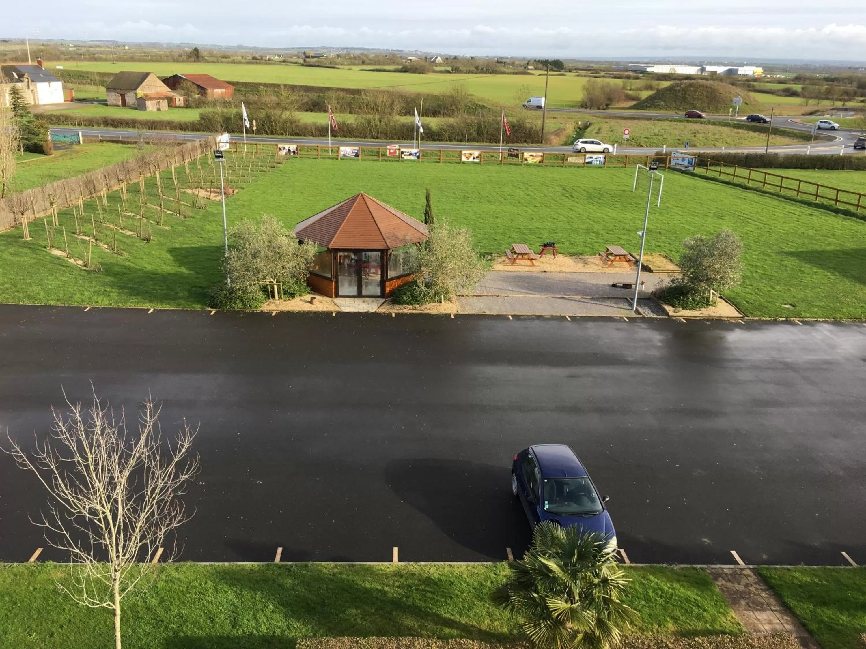 Natural landscape in Ibis Budget Ancenis