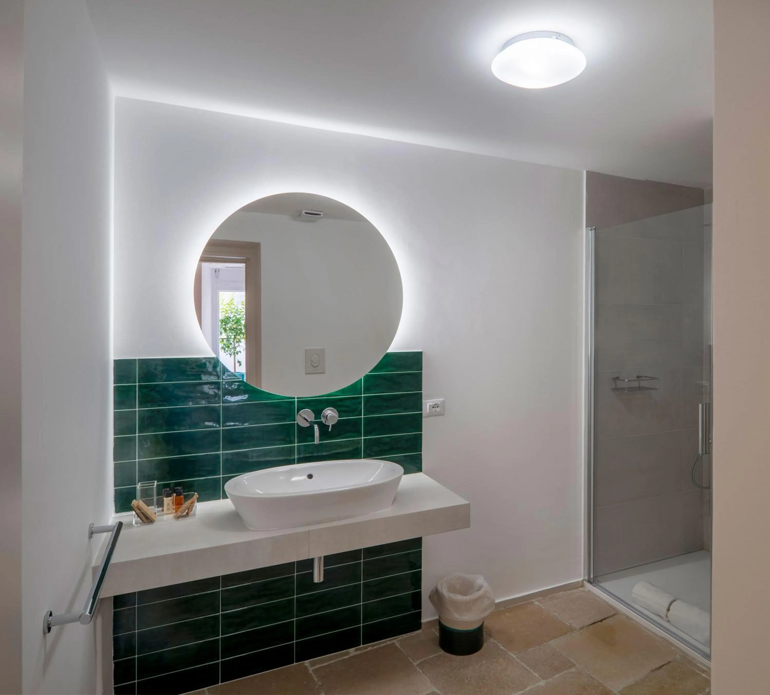 Bathroom in Dimora San Giuseppe Hotel & SPA