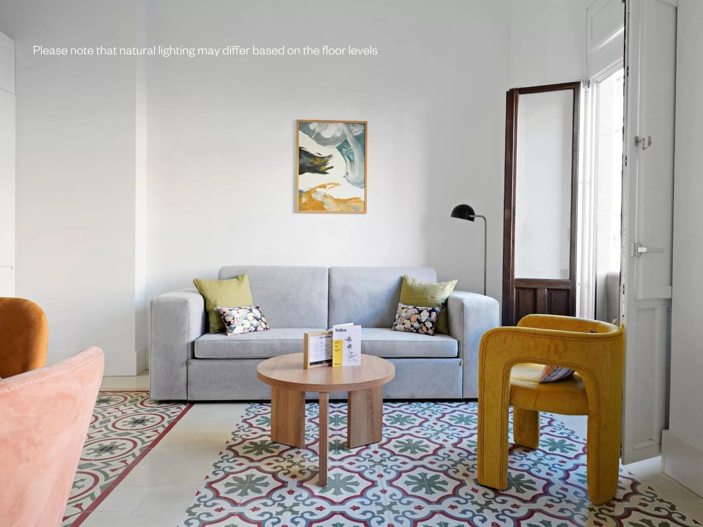 Living room in Numa Seville Solea