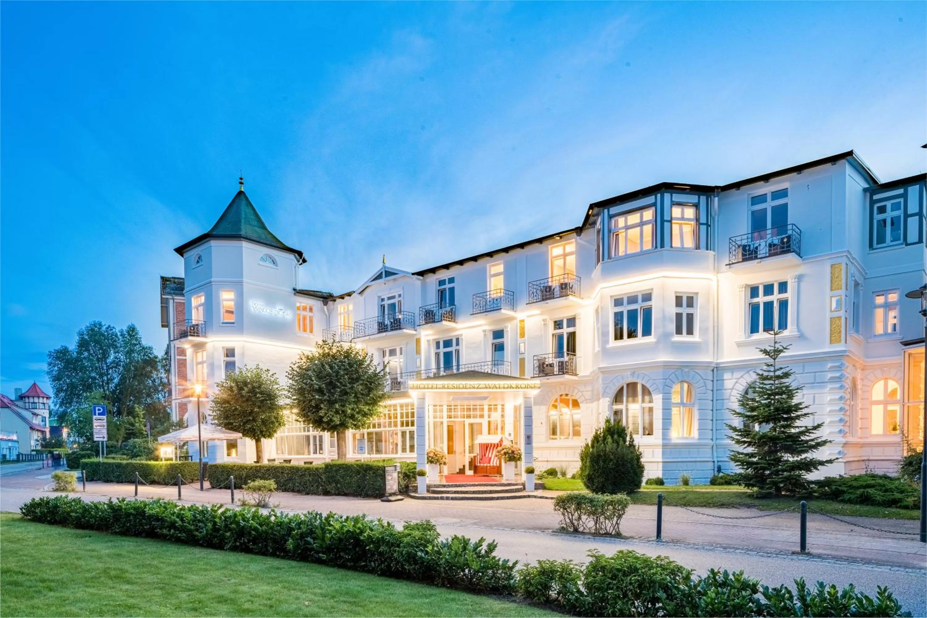 Property building in Hotel Residenz Waldkrone Kühlungsborn