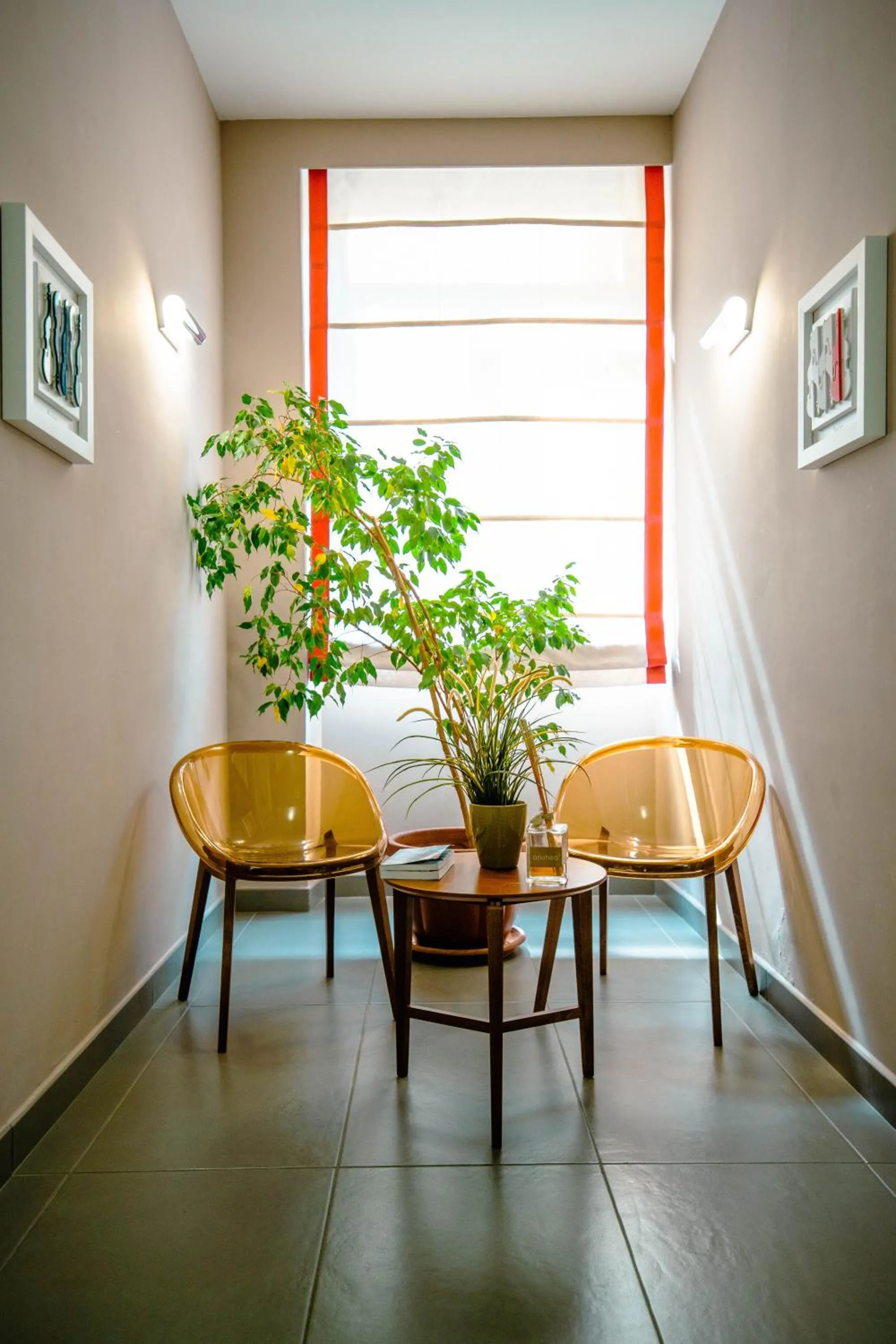 Lobby or reception in Hotel Bruman Salerno