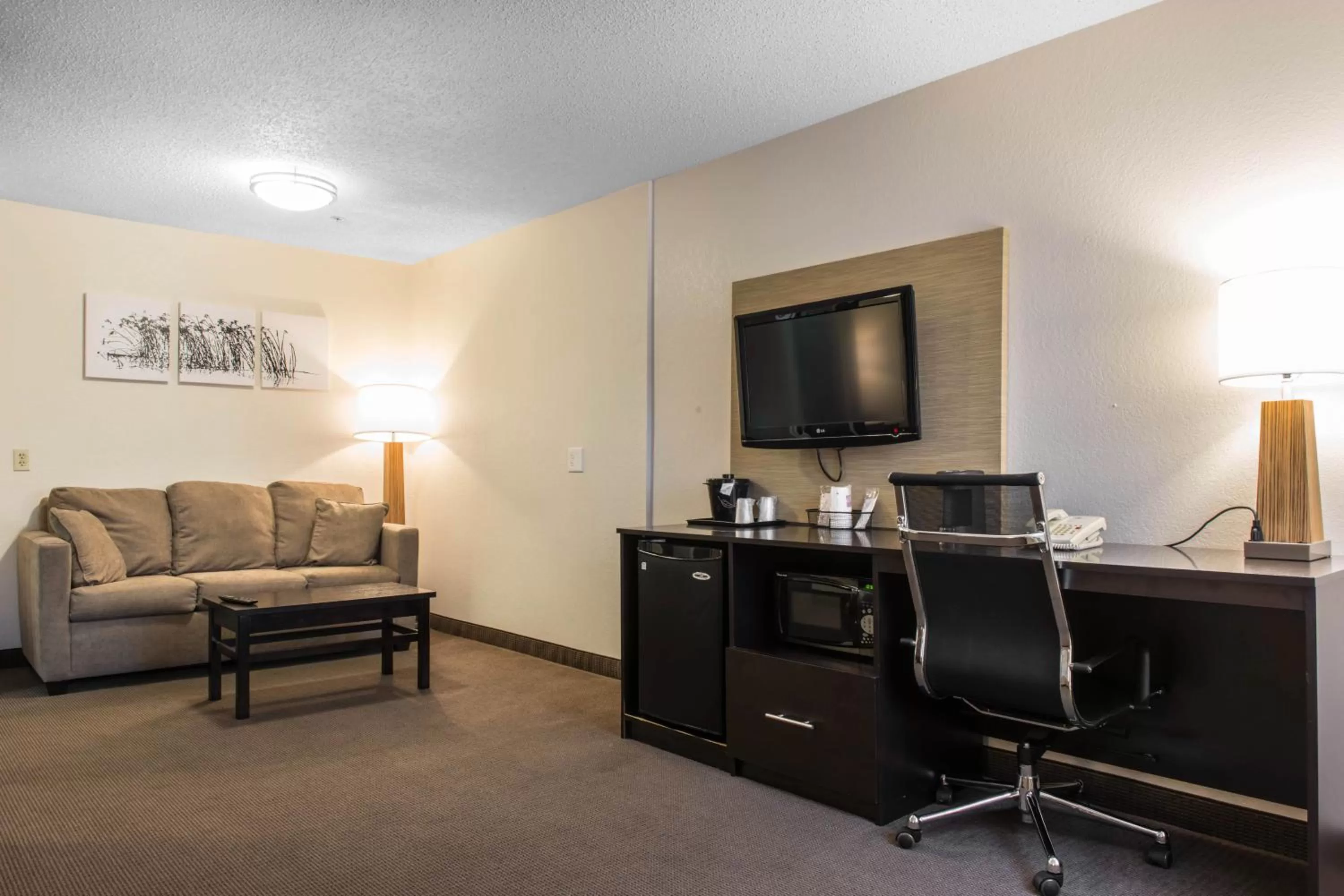 TV and multimedia in MainStay Suites Pittsburgh Airport
