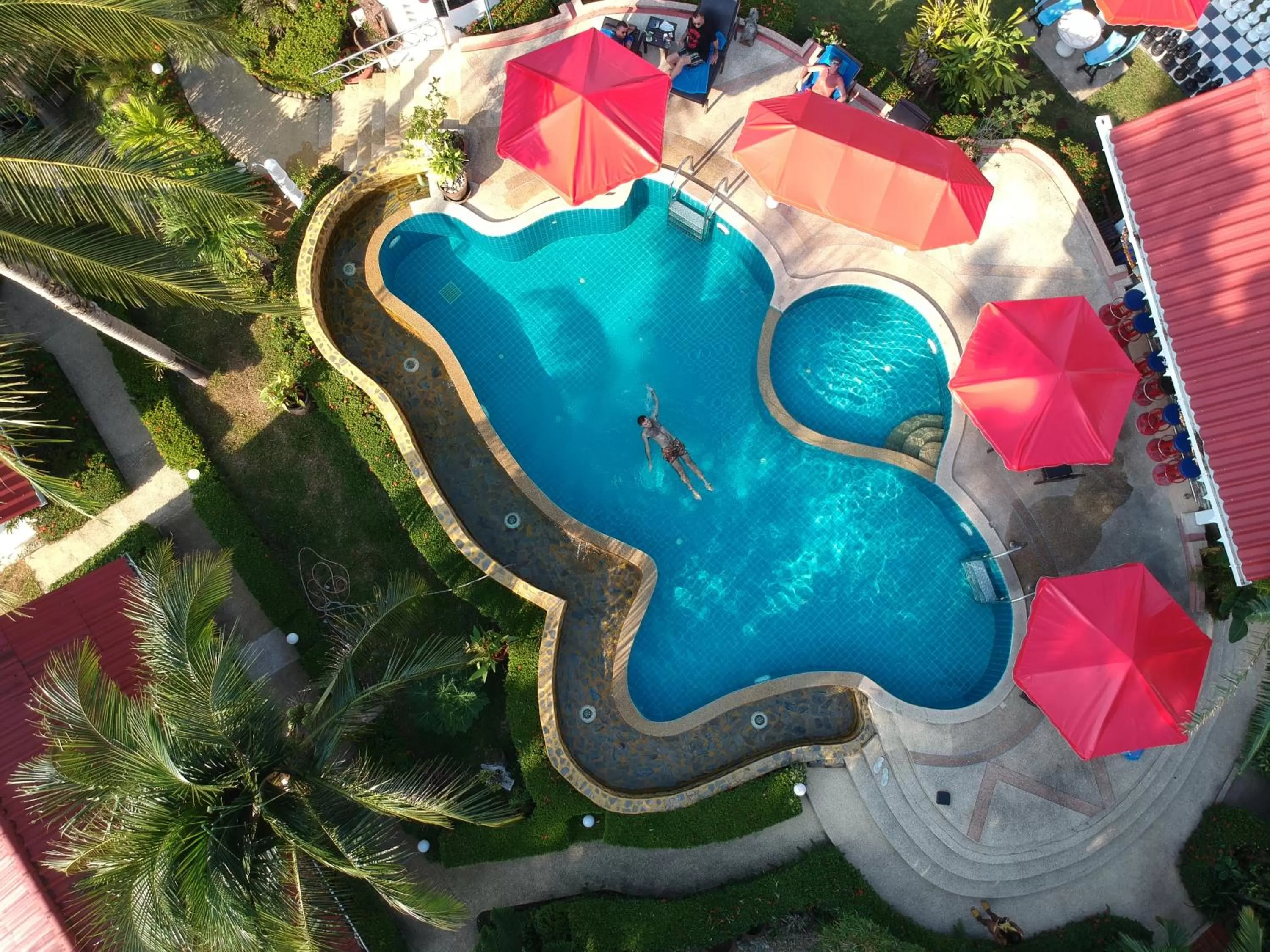 Bird's eye view in Top Resort