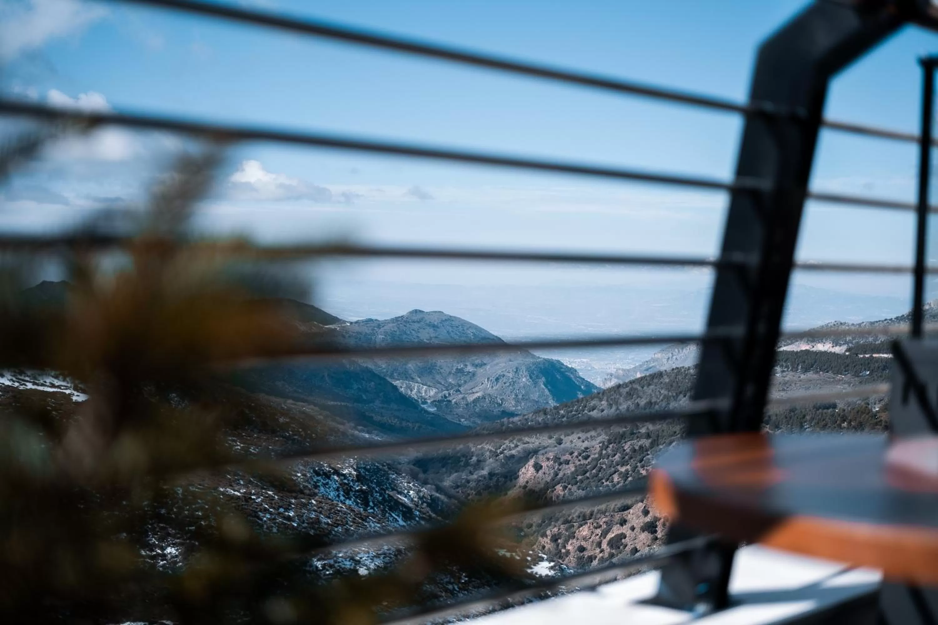 Mountain view in Hotel Ziryab