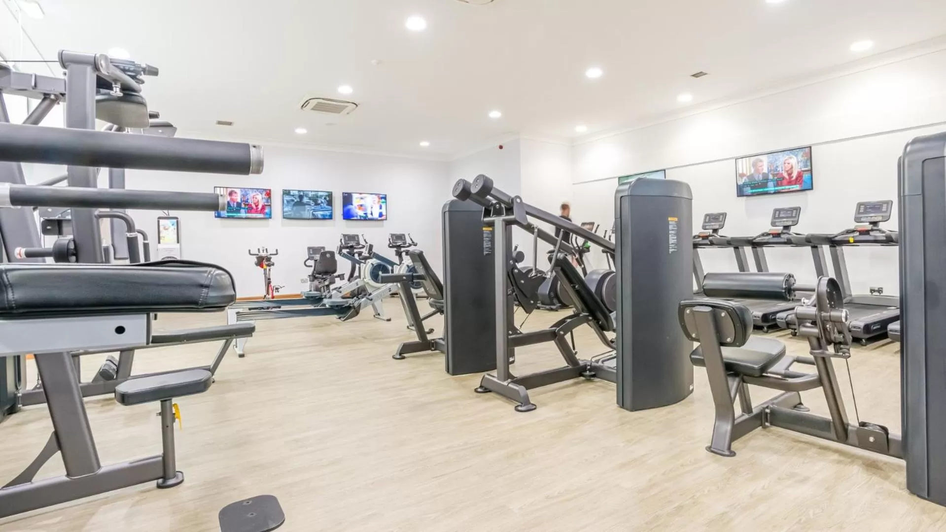 Fitness centre/facilities in The Aberdeen Altens Hotel