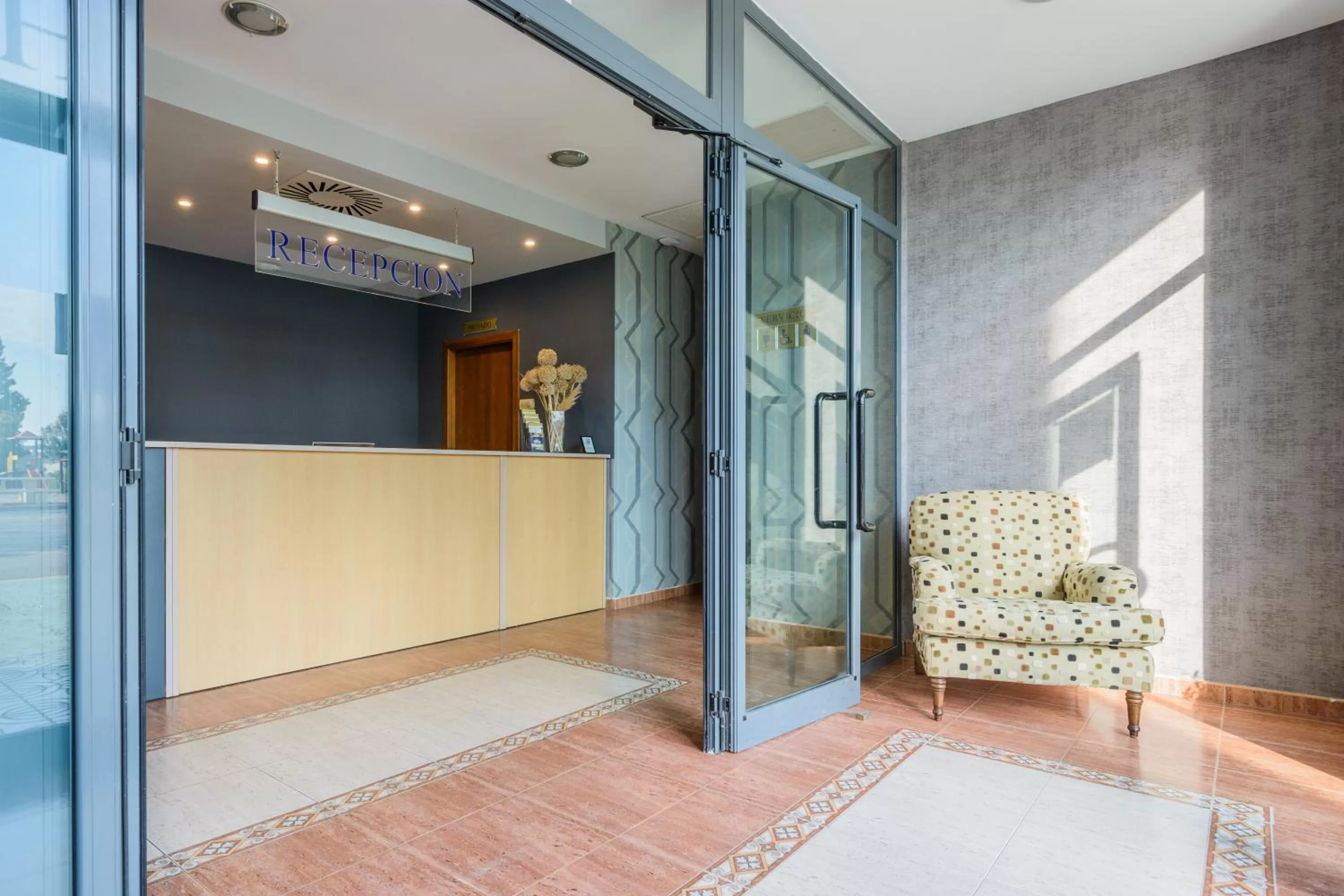 Lobby or reception in Hospedium Hotel Don Fidel