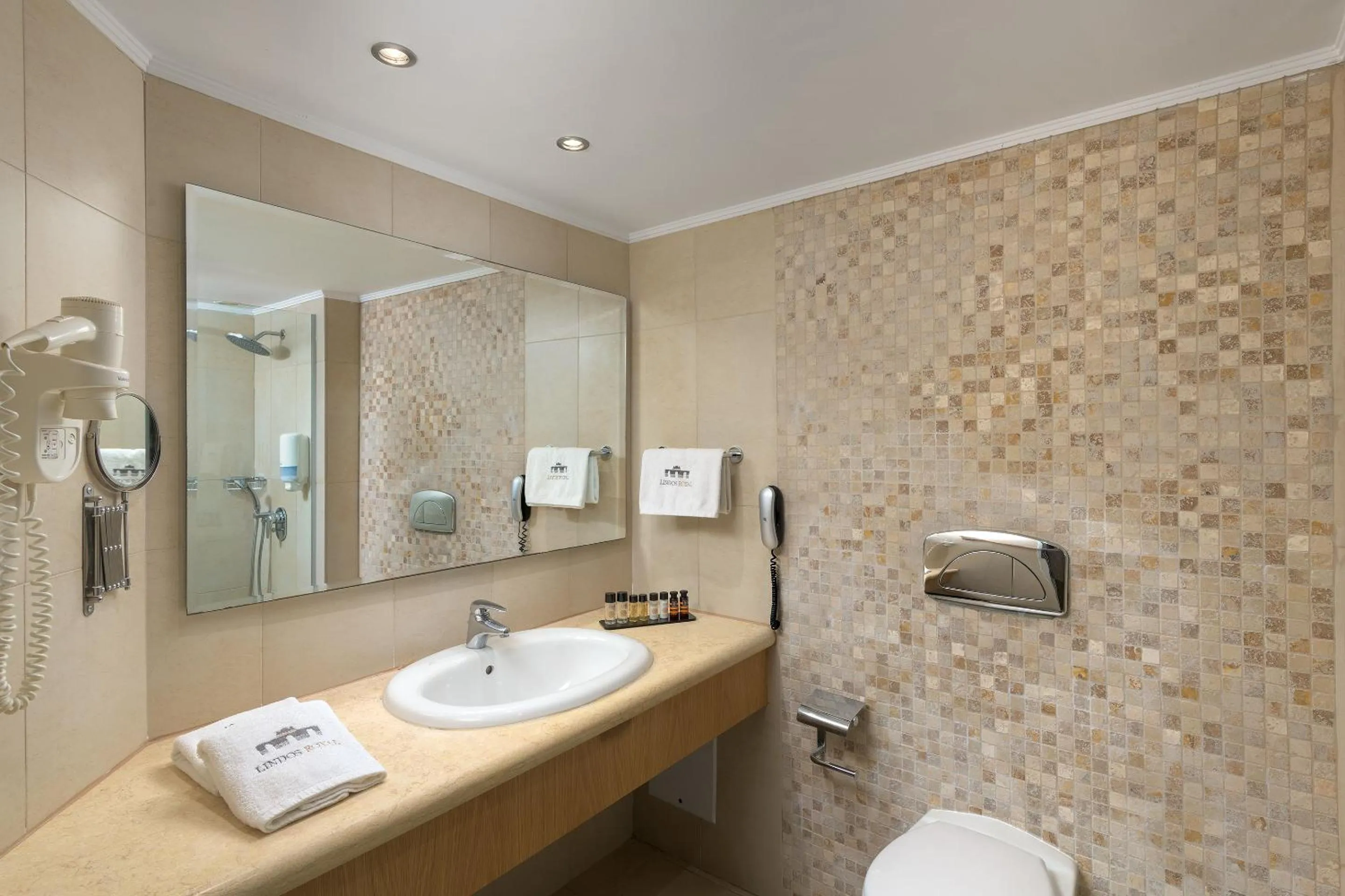 Bathroom in Lindos Royal Resort