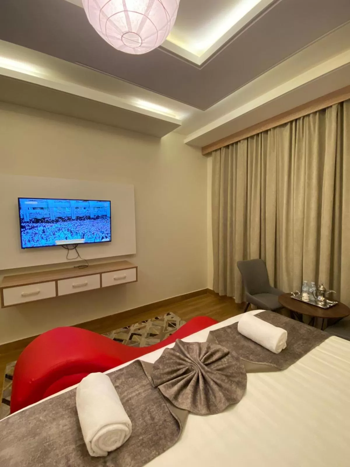 TV/Entertainment Center in فندق جولدن توليب أبها - GOLDEN TULIP ABHA HOTEl
