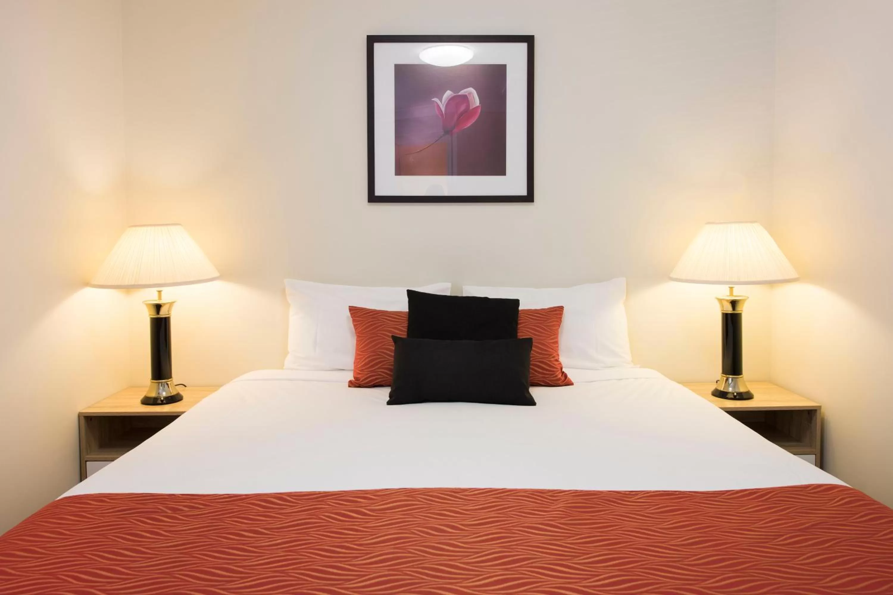 Bedroom, Bed in Soldiers Motel