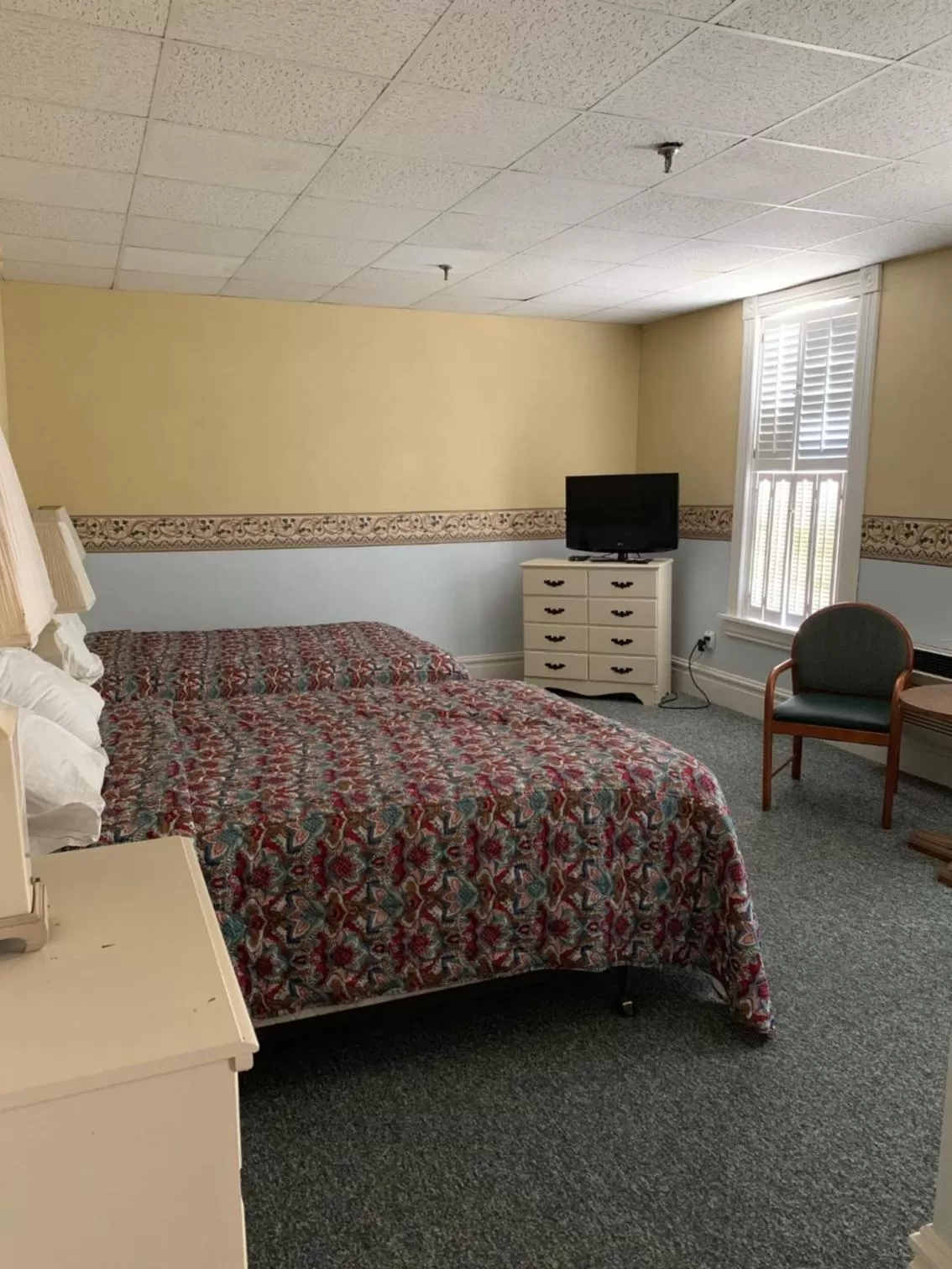 Bed in Original Springs Hotel