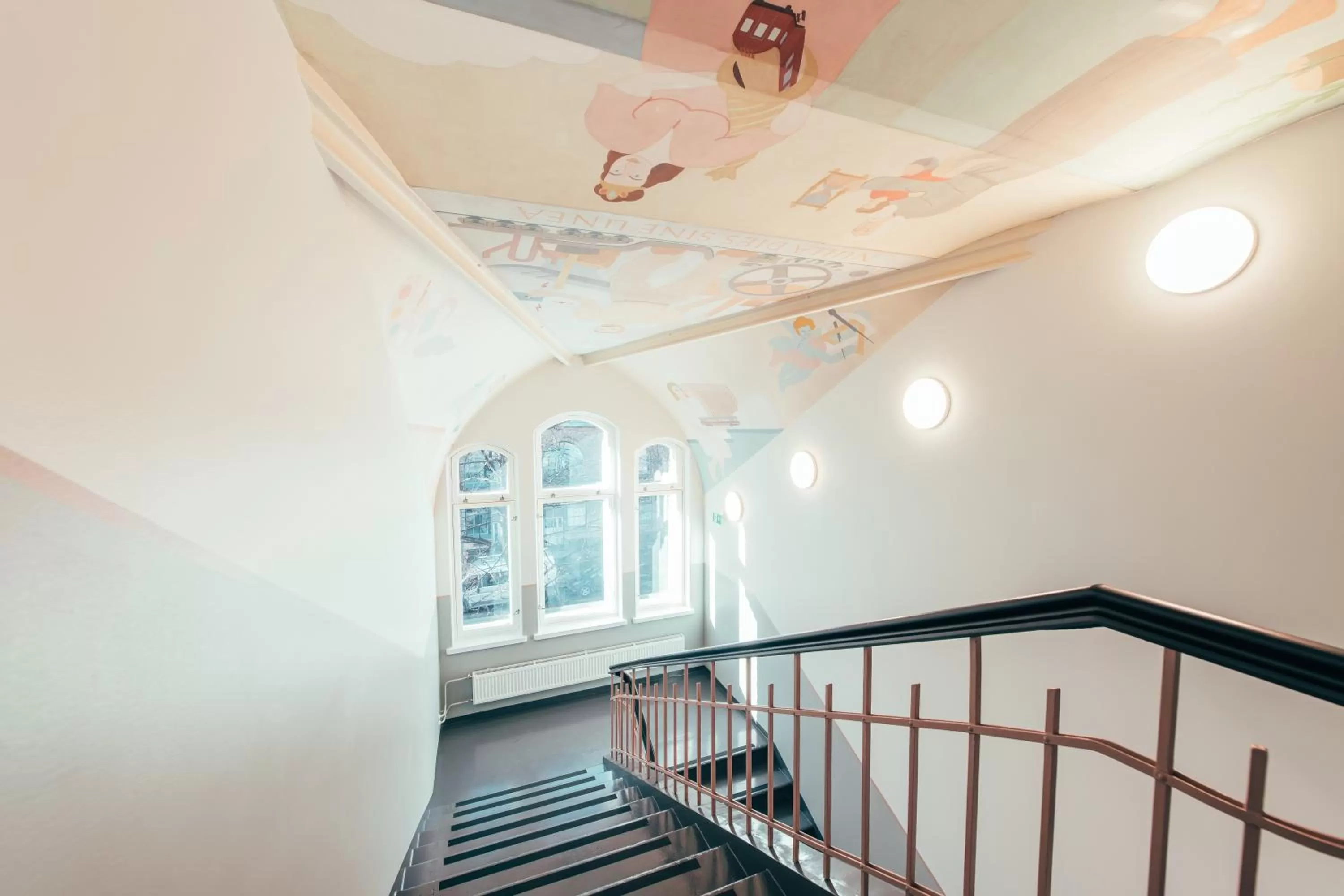 Facade/entrance in The Folks Hotel Konepaja