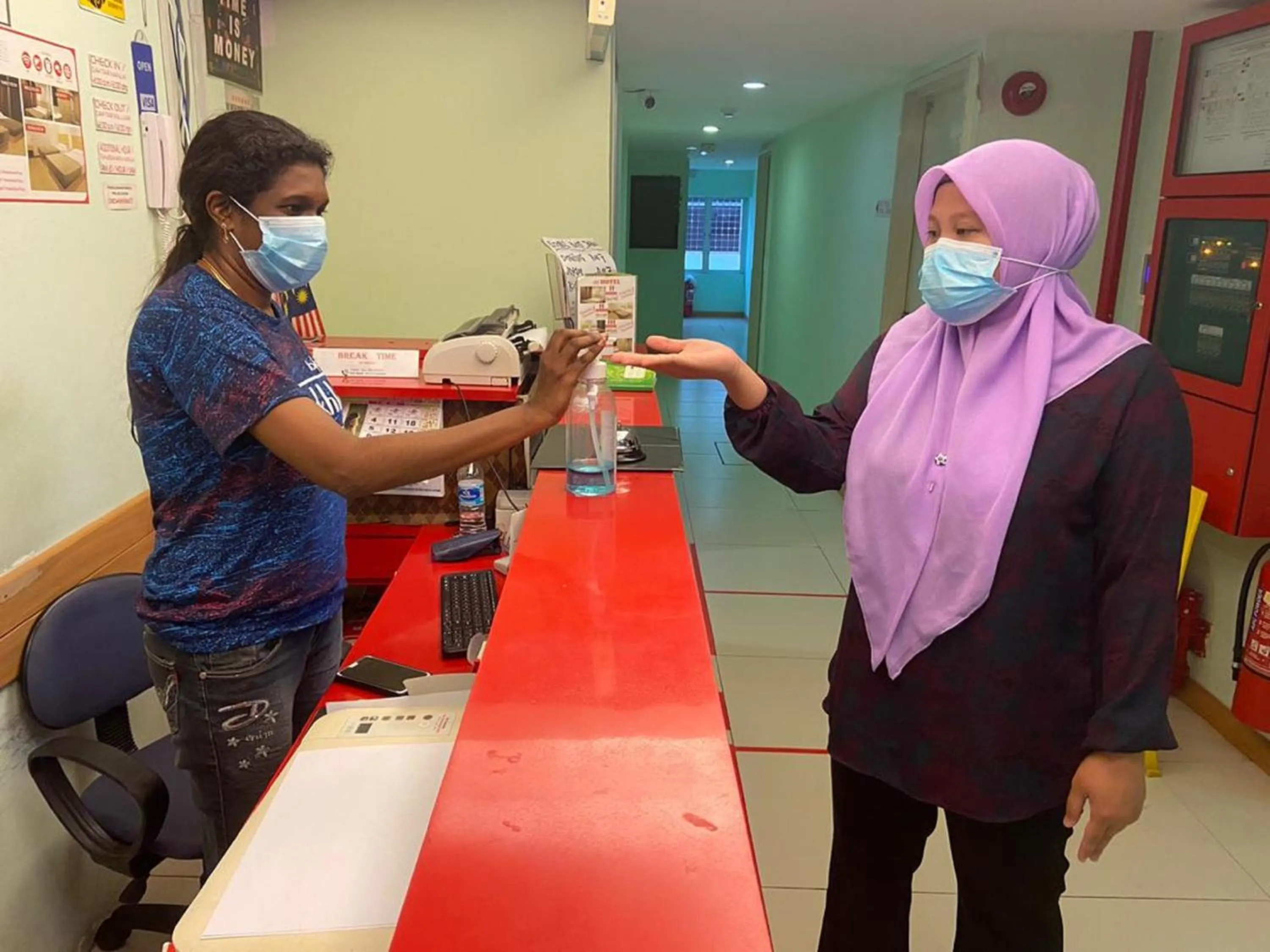 Lobby or reception in Hotel O Shah Alam Near IDCC Convention Centre Formerly DD hotel