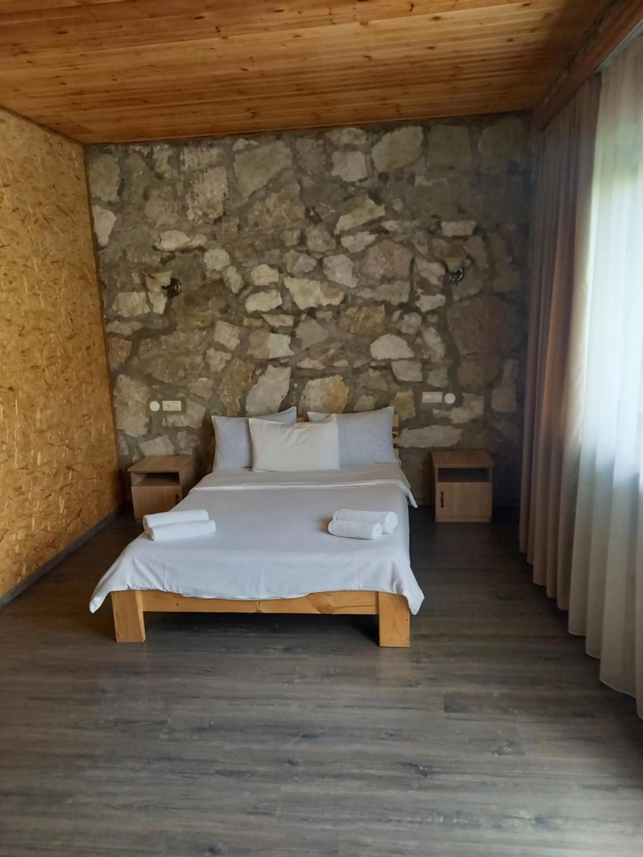 Bed in Guest House Ijevan's Garden