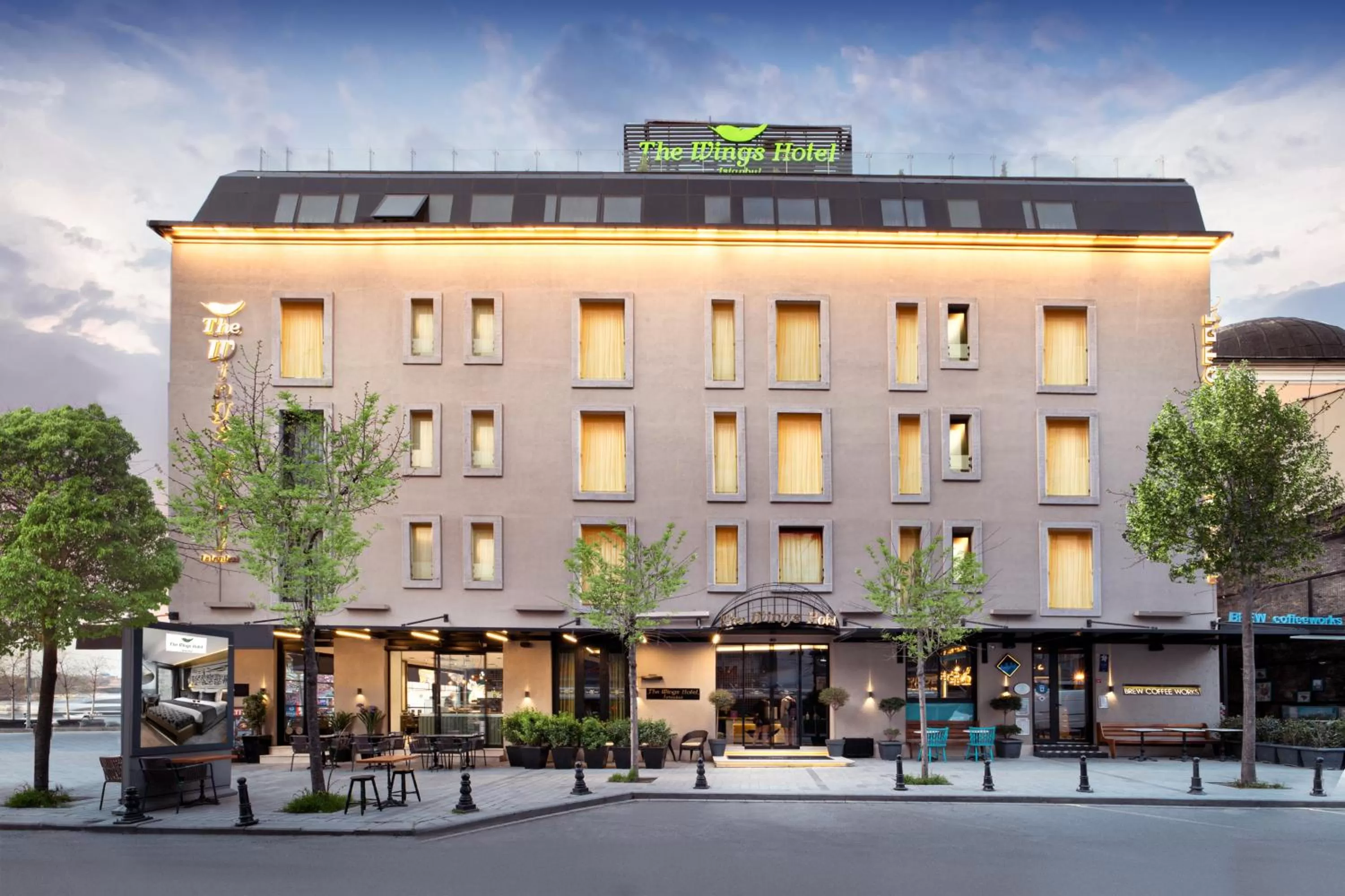 Property building in The Wings Hotel Istanbul