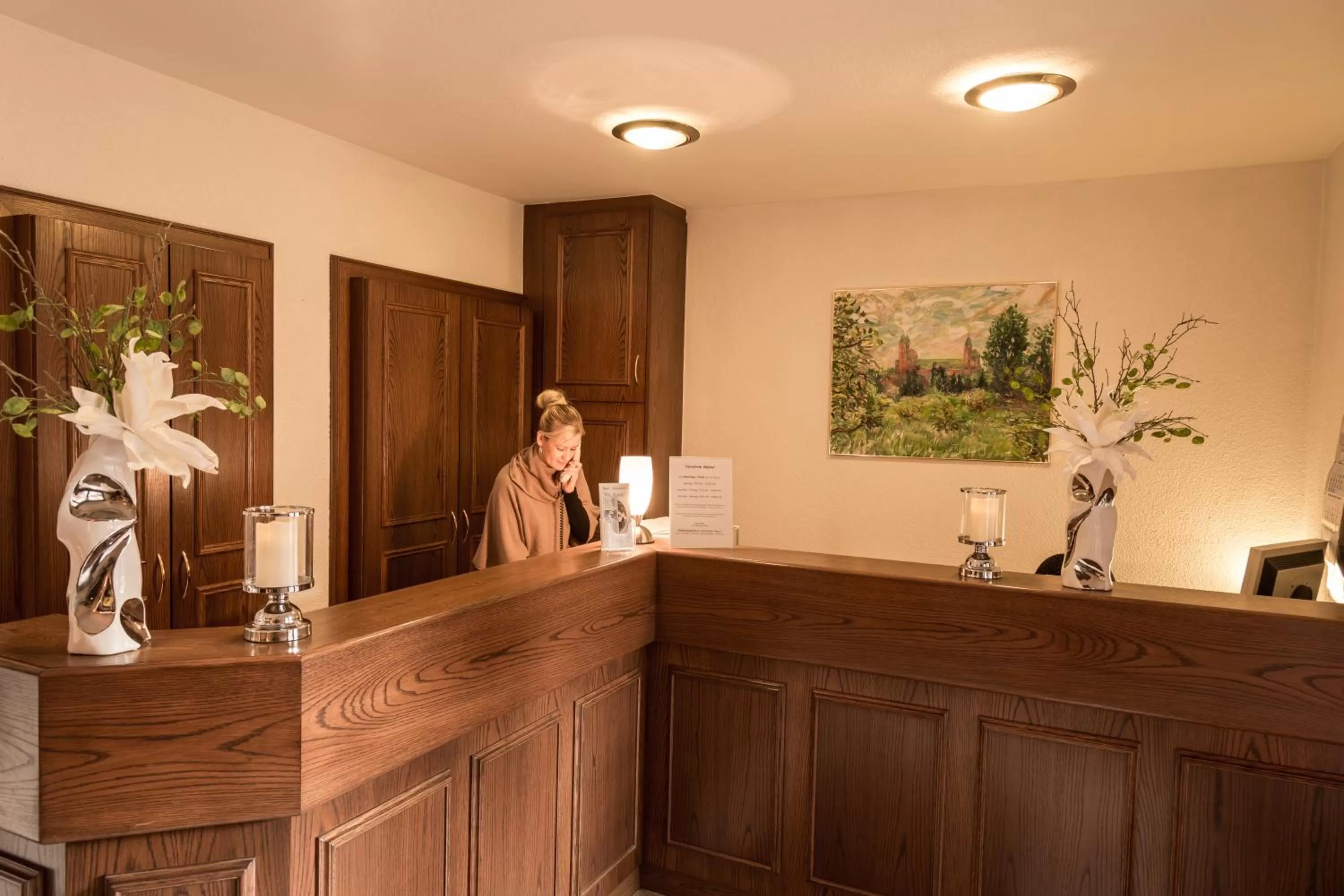 Lobby or reception in Hotel-Restaurant Zur Kanne