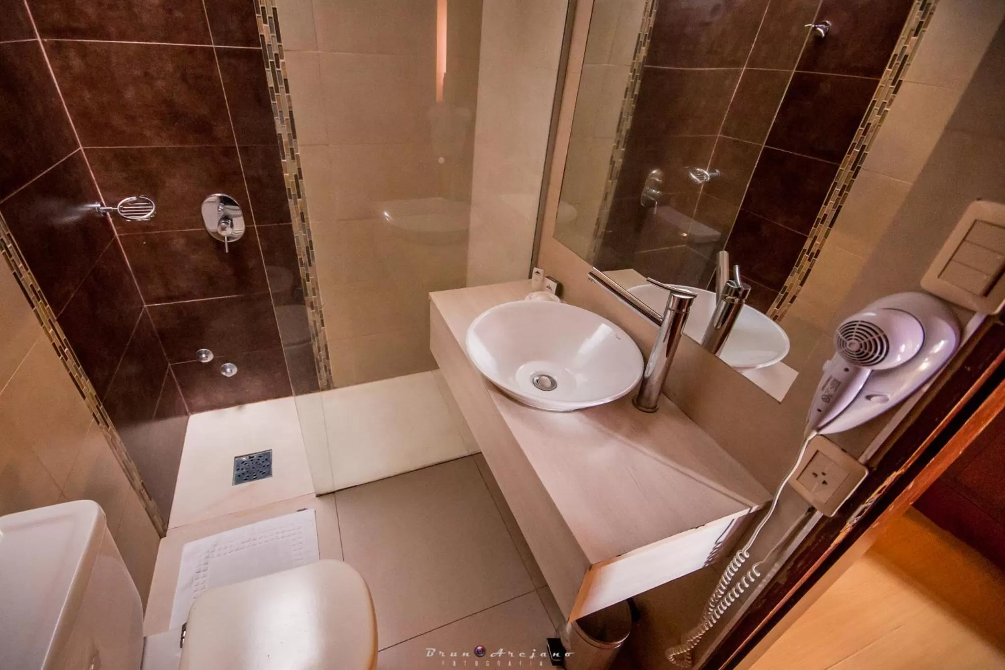 Bathroom in Hotel Internacional