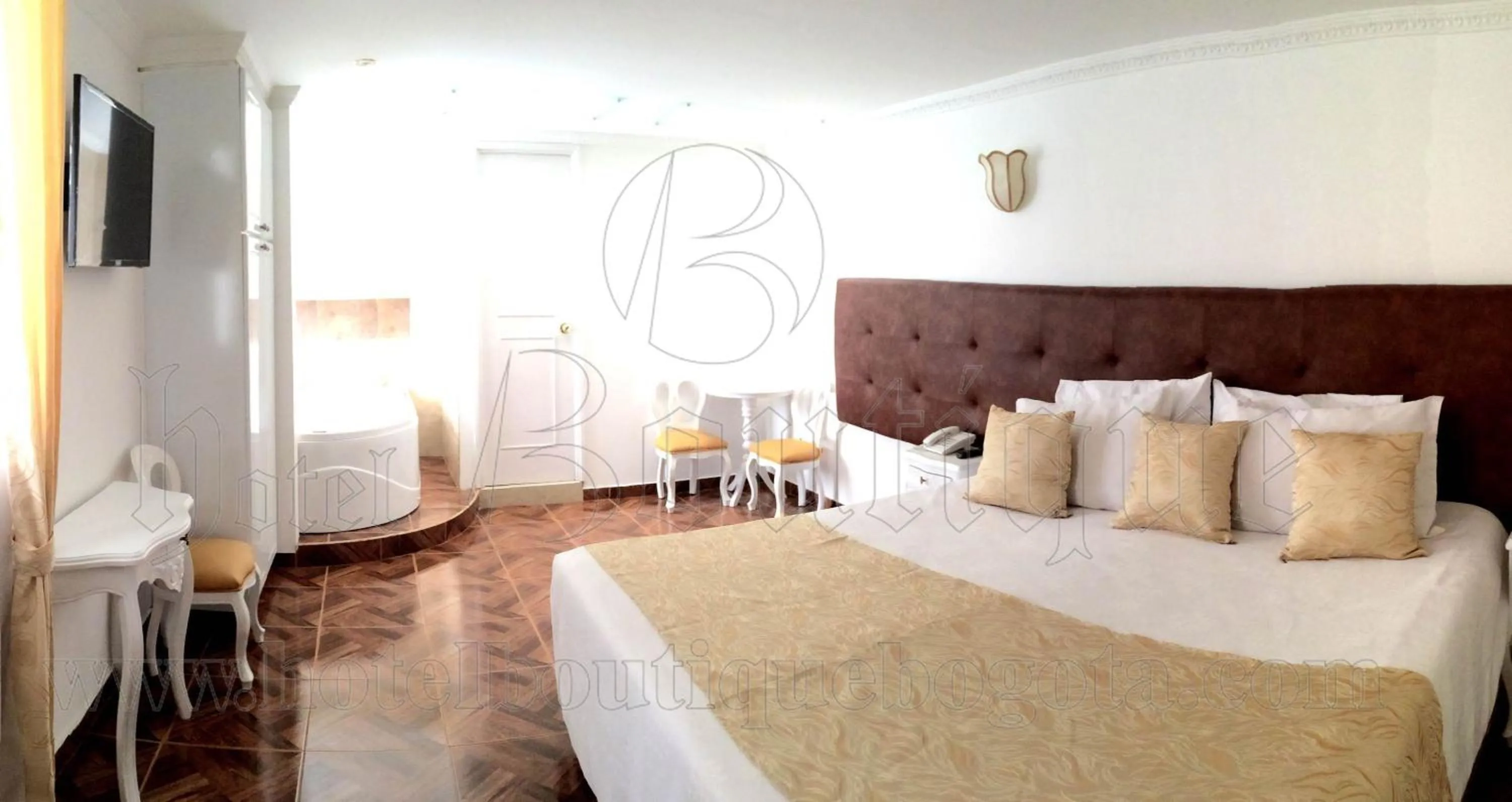 Bed in Hotel Boutique Feria Internacional