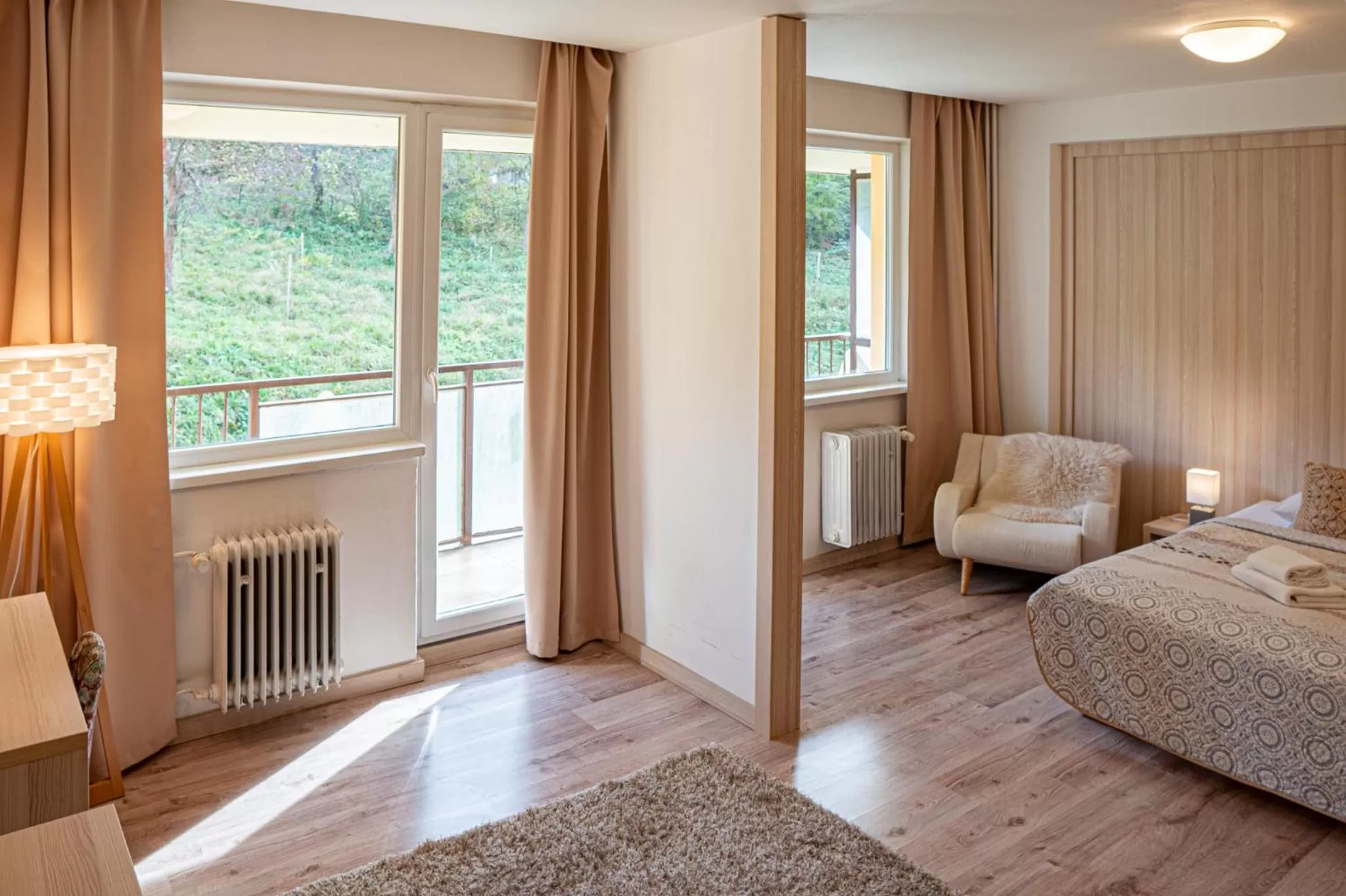 Photo of the whole room, Bed in Hotel Garni